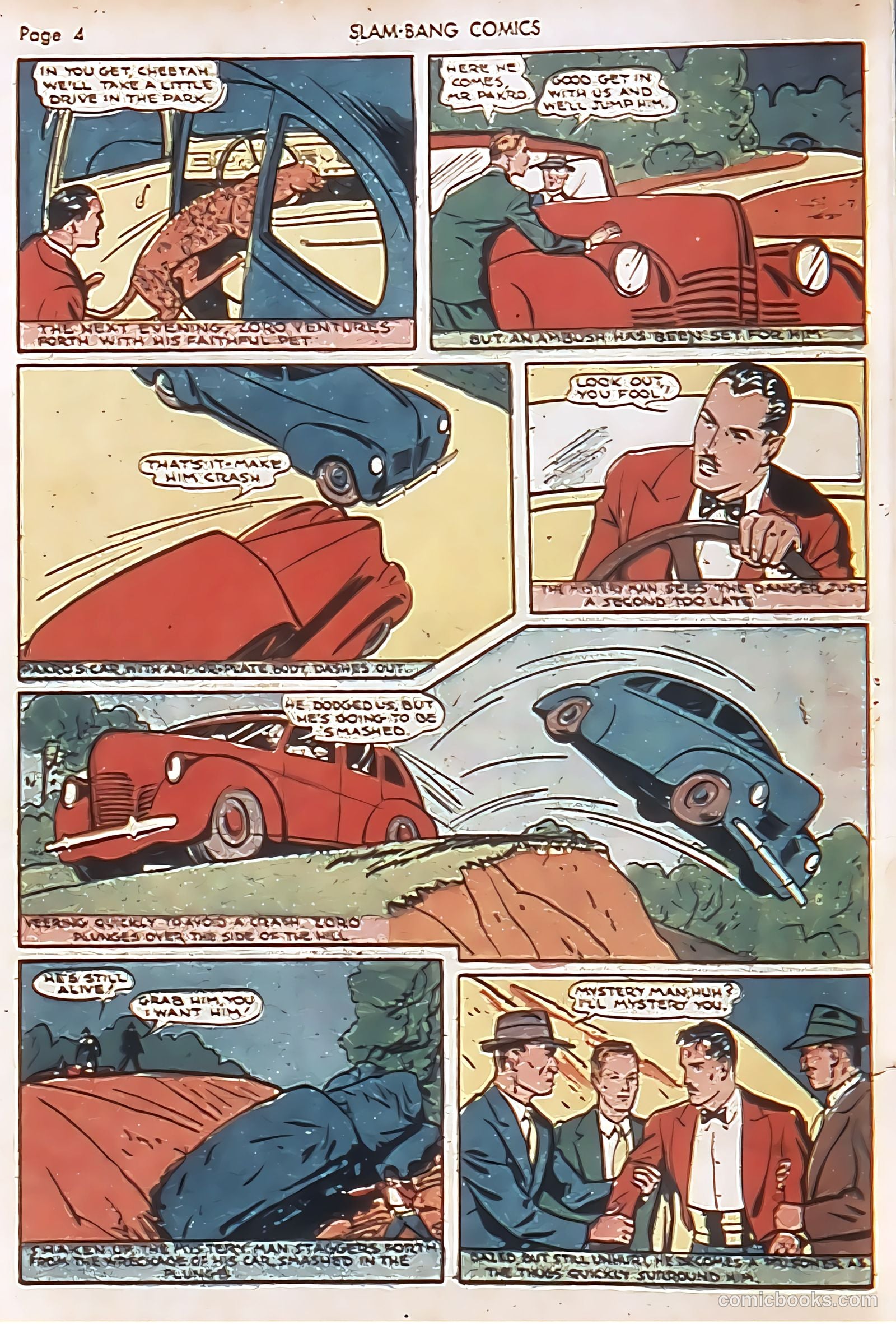 Slam-Bang Comics #7 (1940) — page 6 of 68