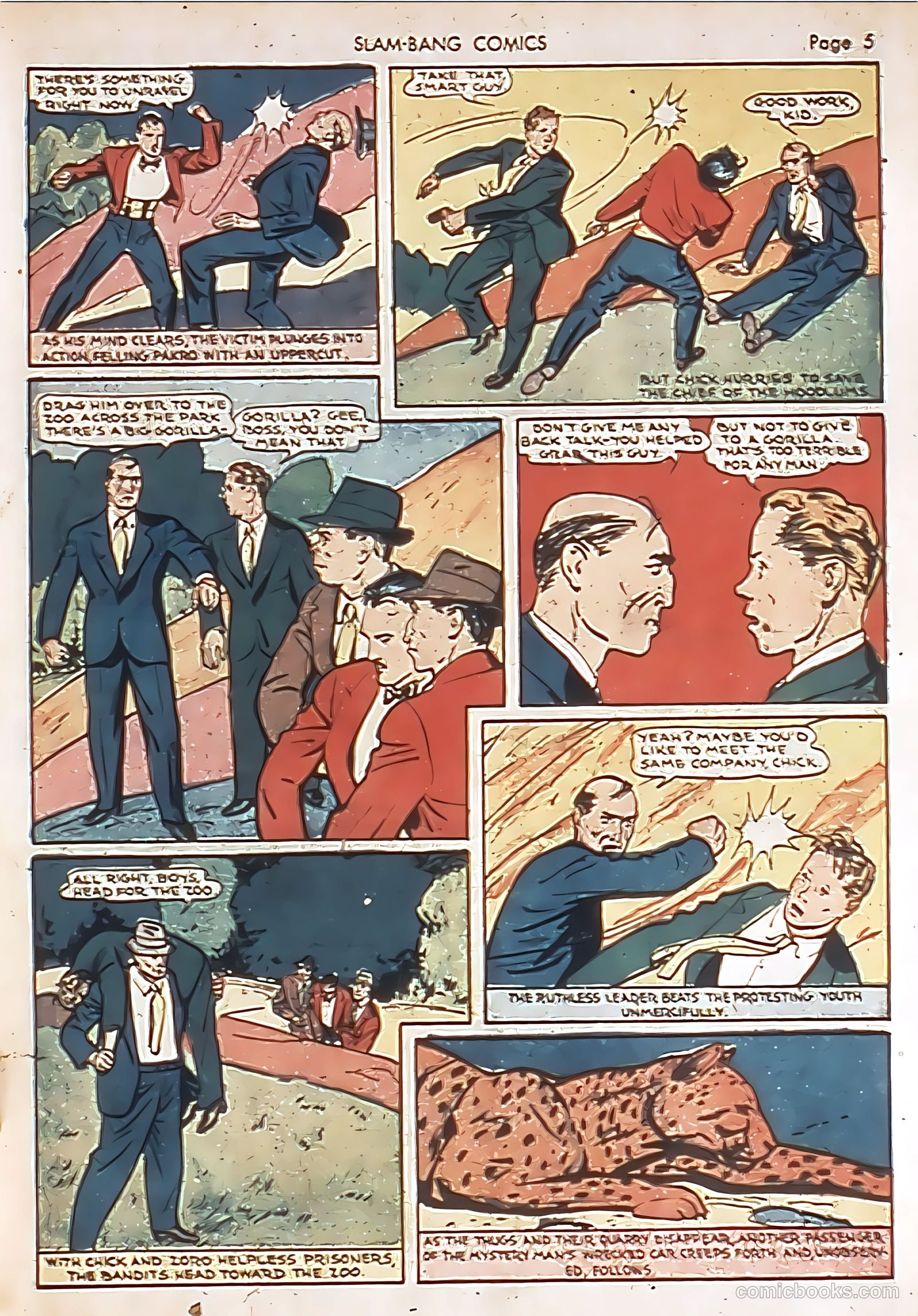 Slam-Bang Comics #7 (1940) — page 7 of 68