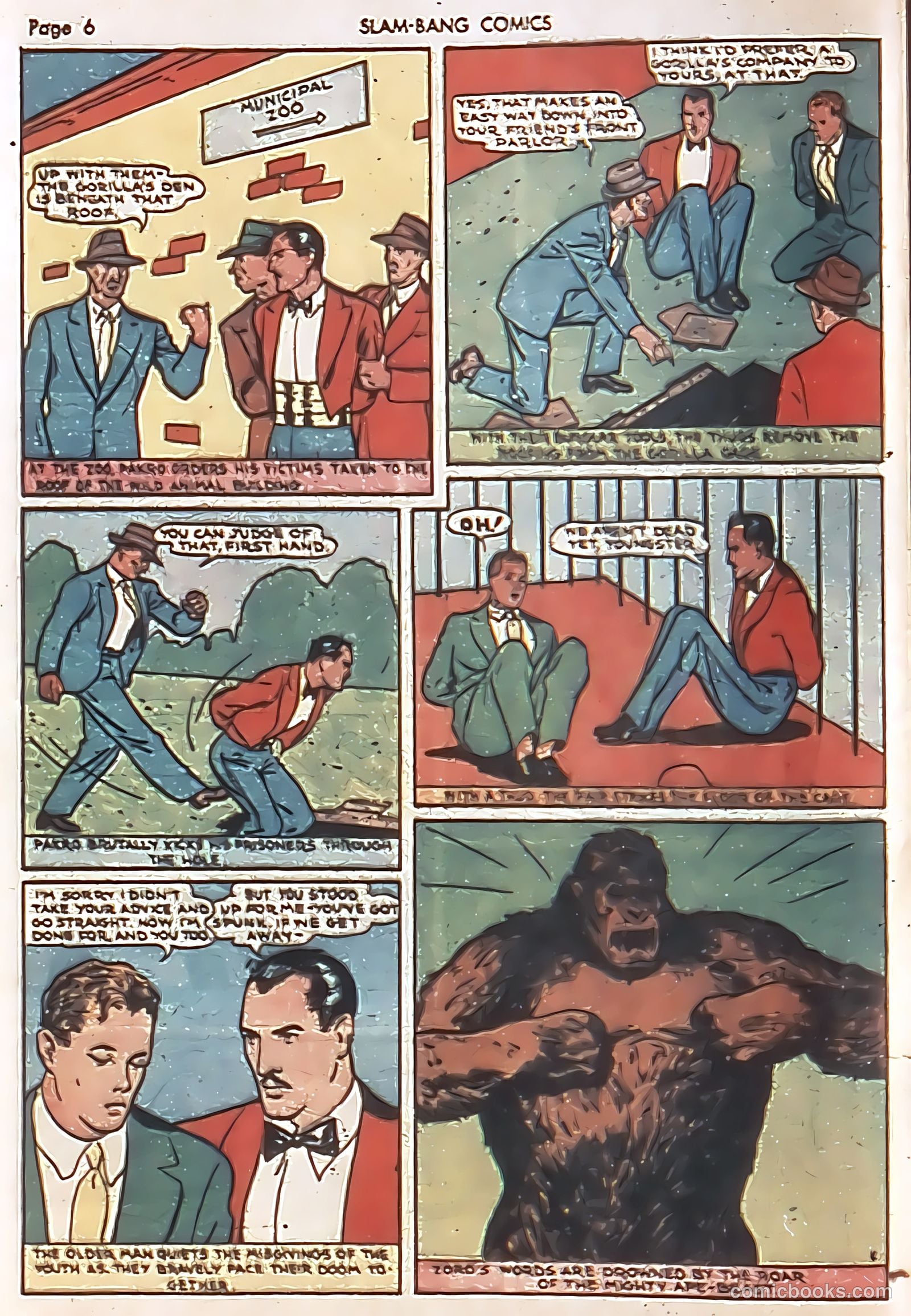 Slam-Bang Comics #7 (1940) — page 8 of 68