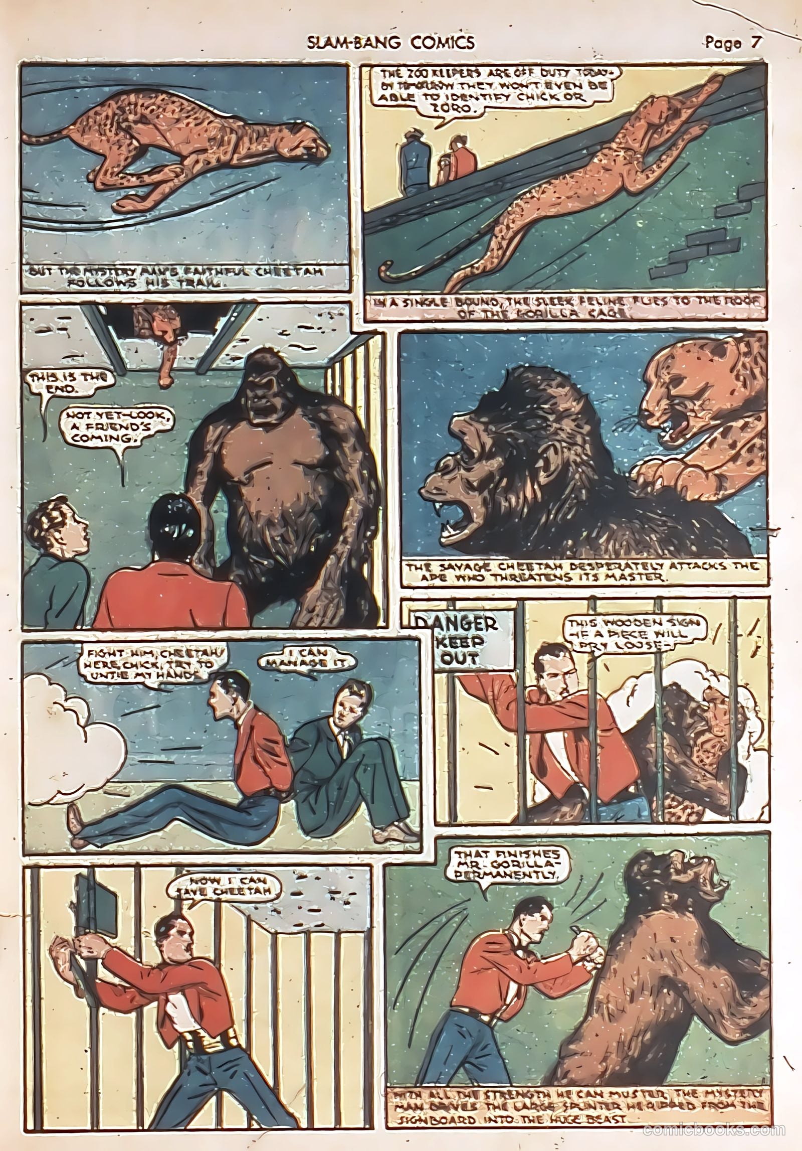 Slam-Bang Comics #7 (1940) — page 9 of 68