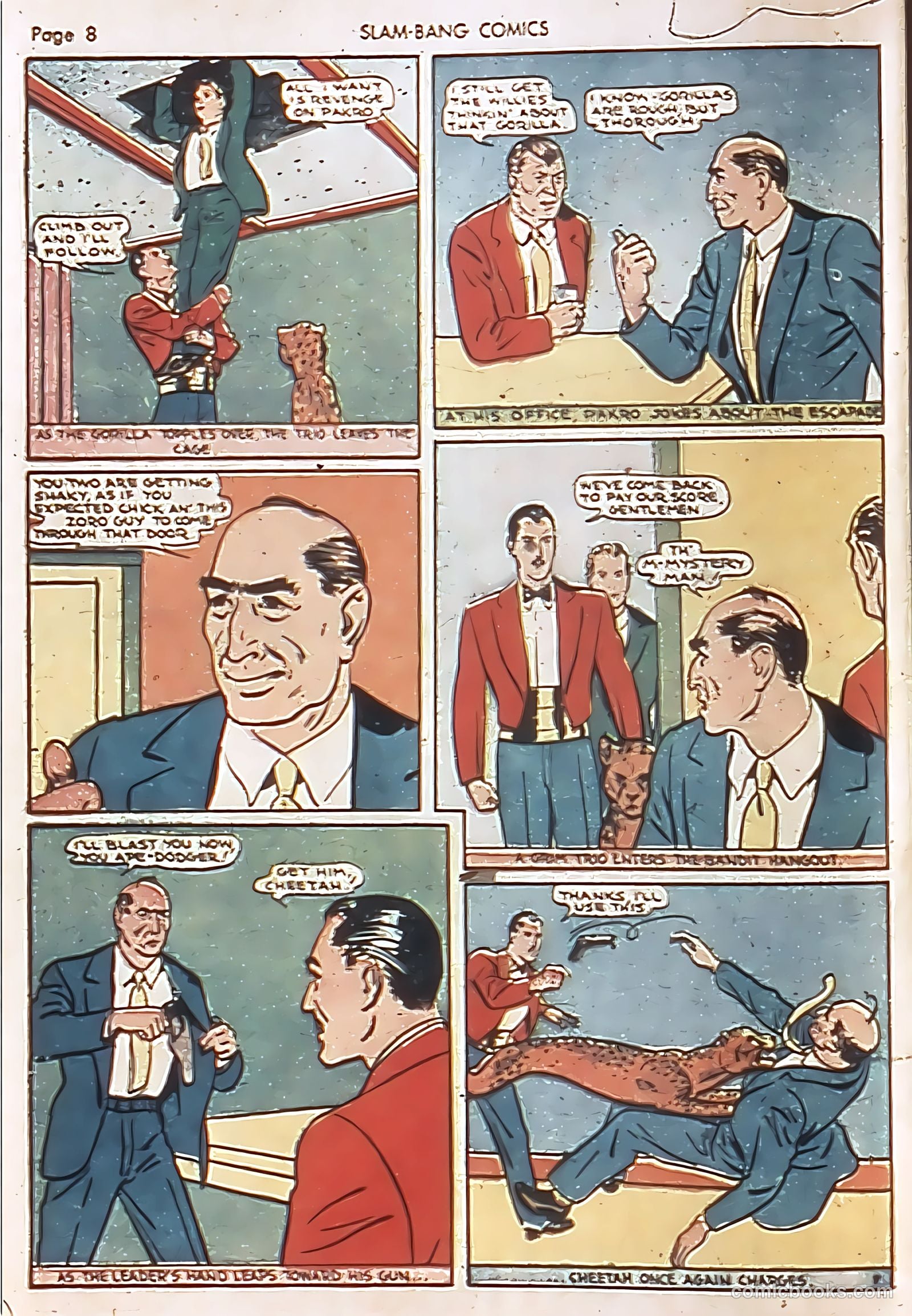 Slam-Bang Comics #7 (1940) — page 10 of 68