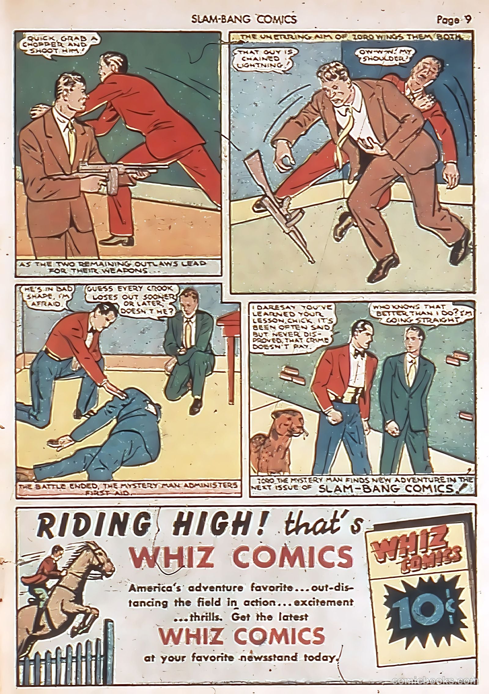 Slam-Bang Comics #7 (1940) — page 11 of 68