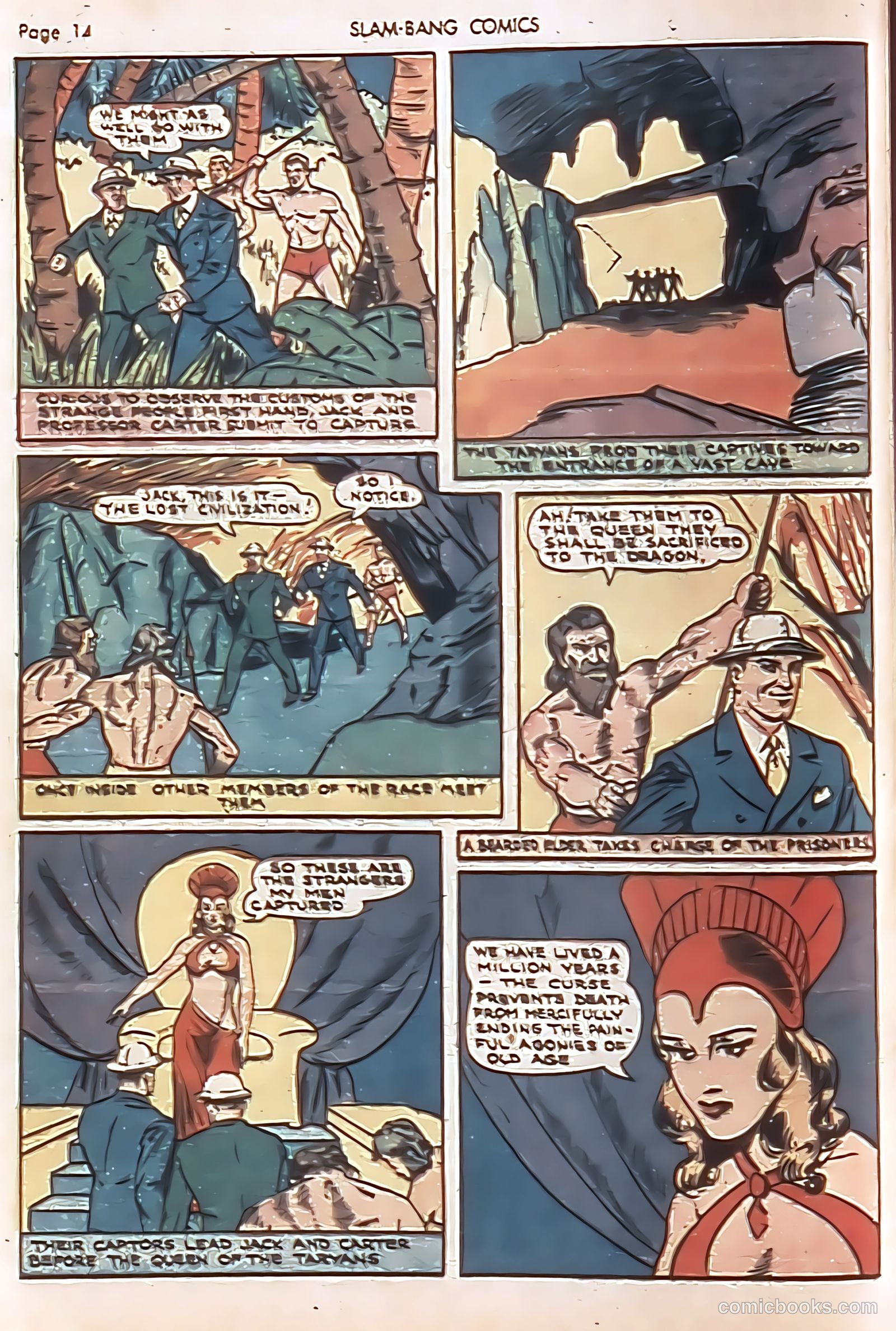Slam-Bang Comics #7 (1940) — page 16 of 68