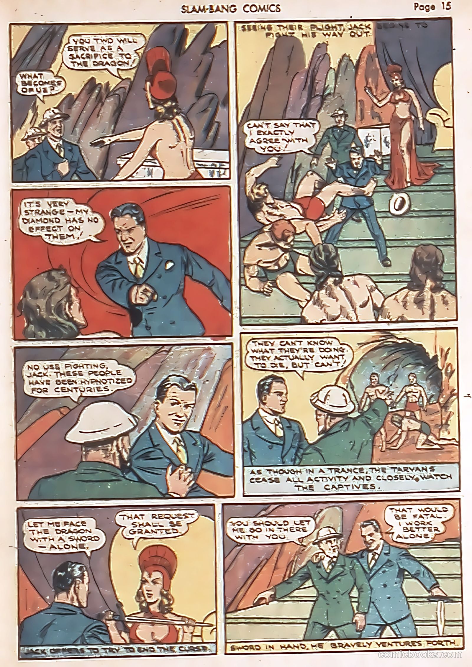 Slam-Bang Comics #7 (1940) — page 17 of 68