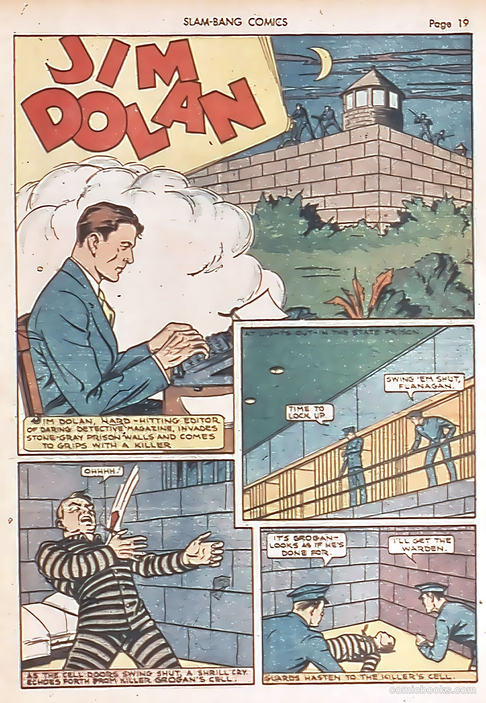 Slam-Bang Comics #7 (1940) — page 21 of 68