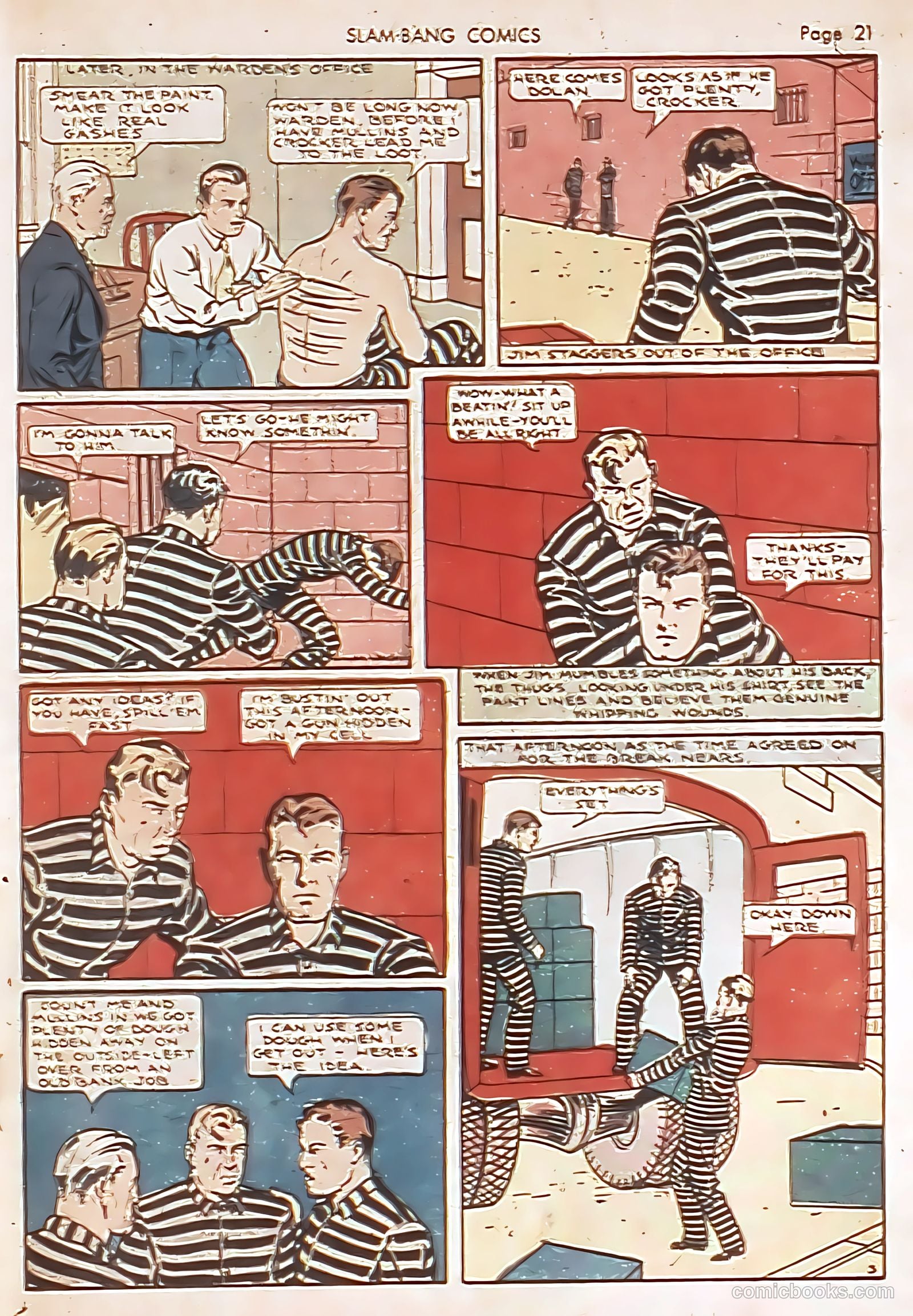 Slam-Bang Comics #7 (1940) — page 23 of 68