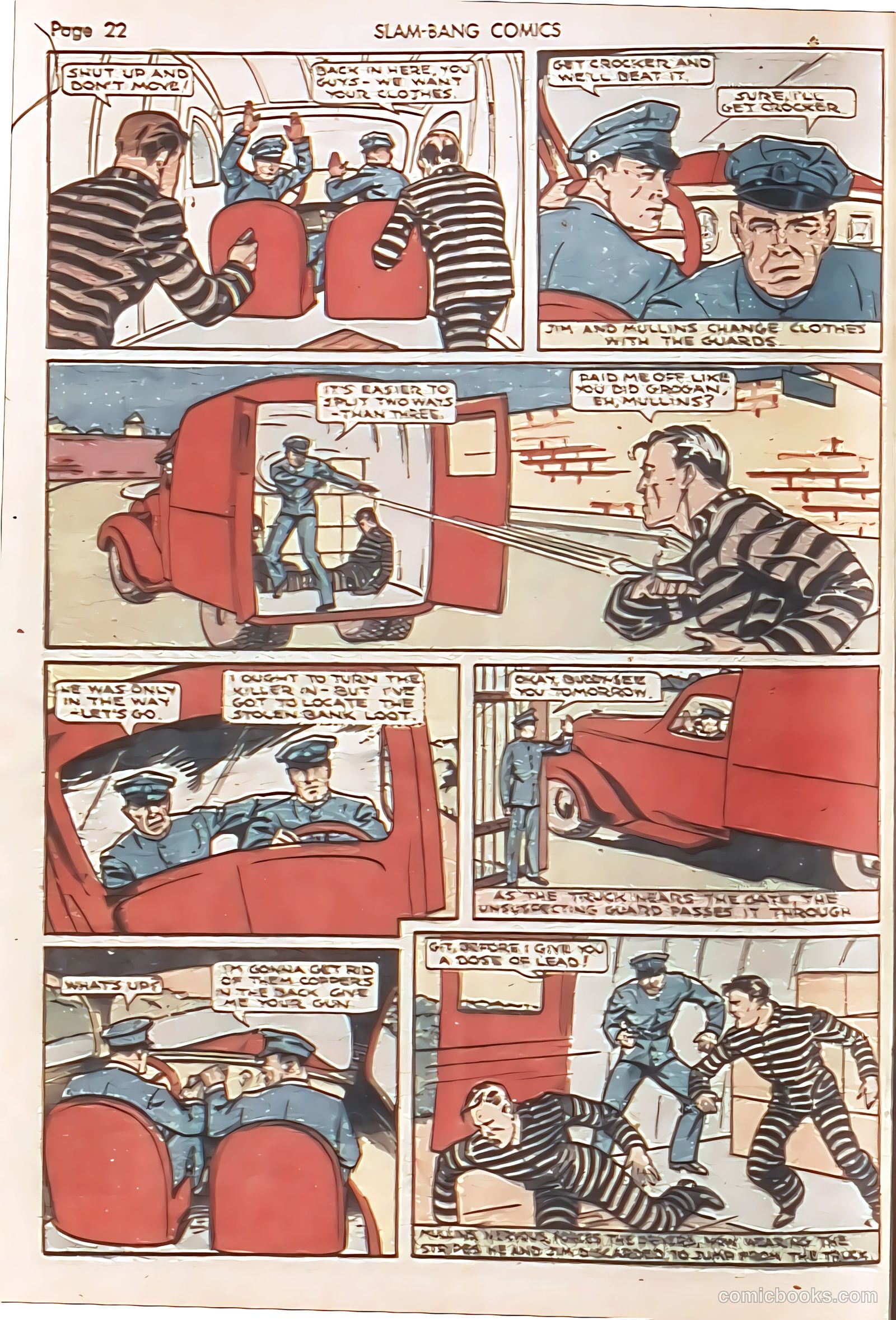 Slam-Bang Comics #7 (1940) — page 24 of 68
