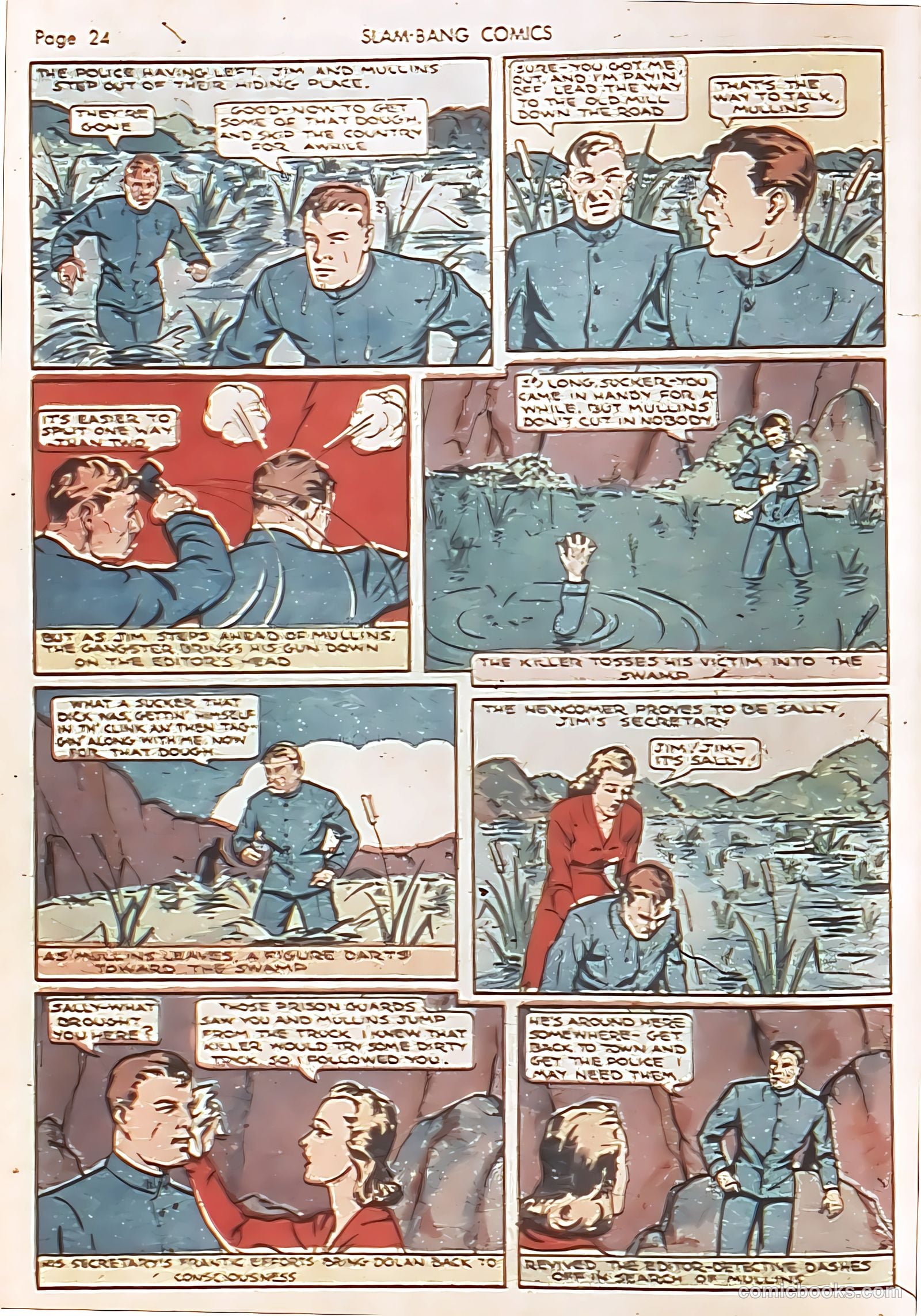 Slam-Bang Comics #7 (1940) — page 26 of 68
