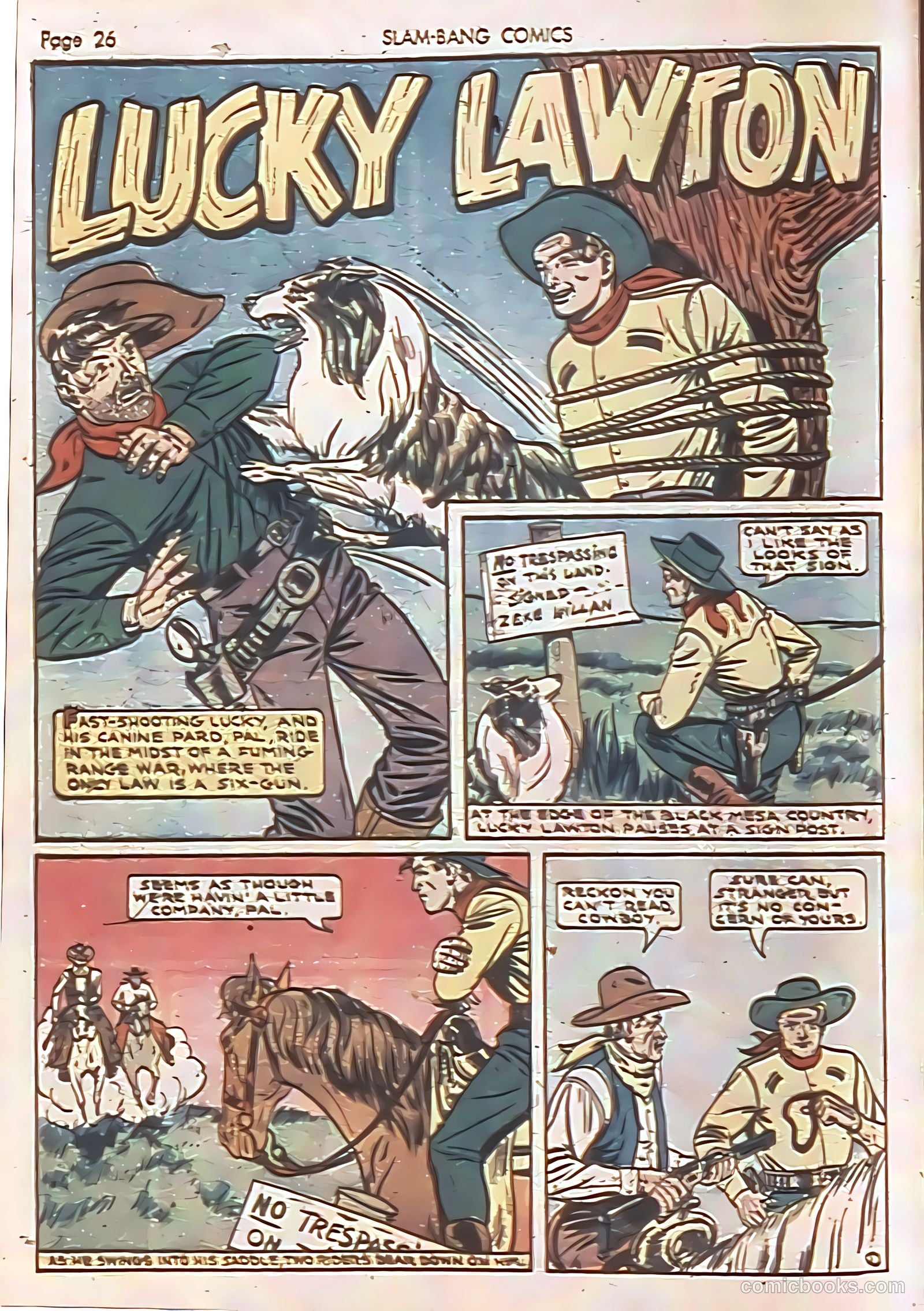 Slam-Bang Comics #7 (1940) — page 28 of 68