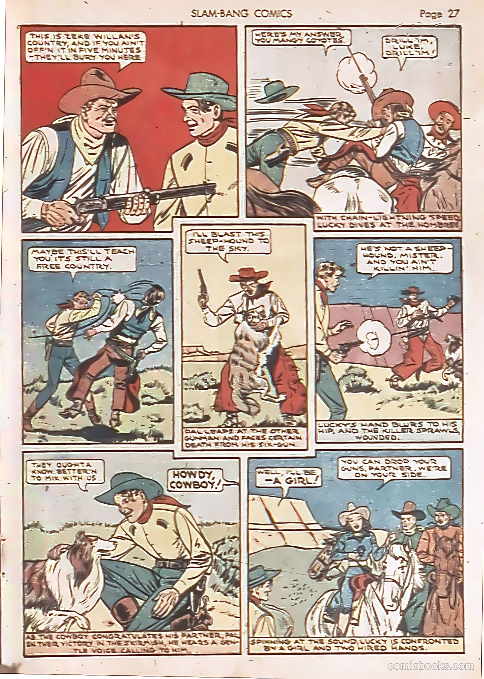 Slam-Bang Comics #7 (1940) — page 29 of 68