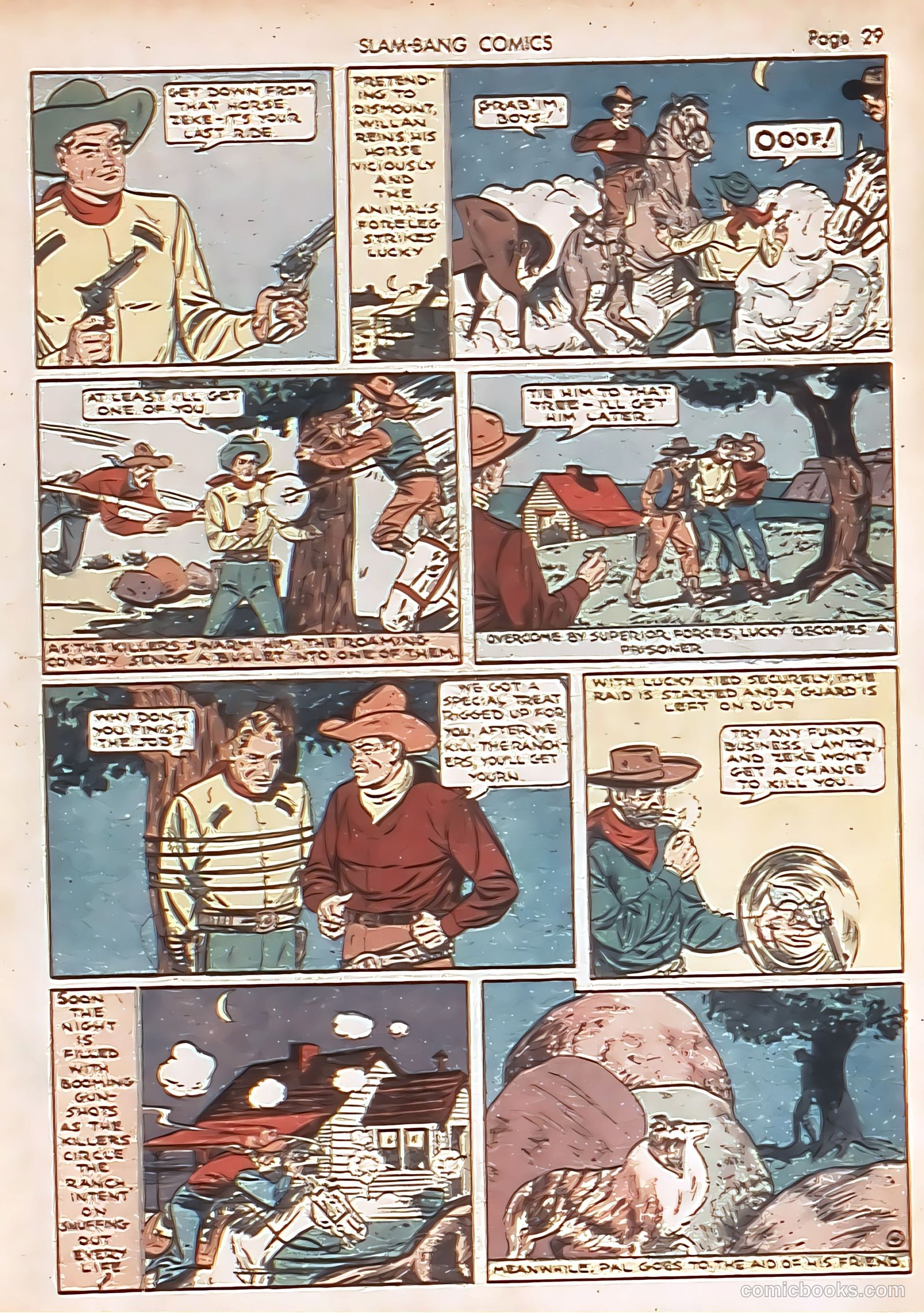 Slam-Bang Comics #7 (1940) — page 31 of 68