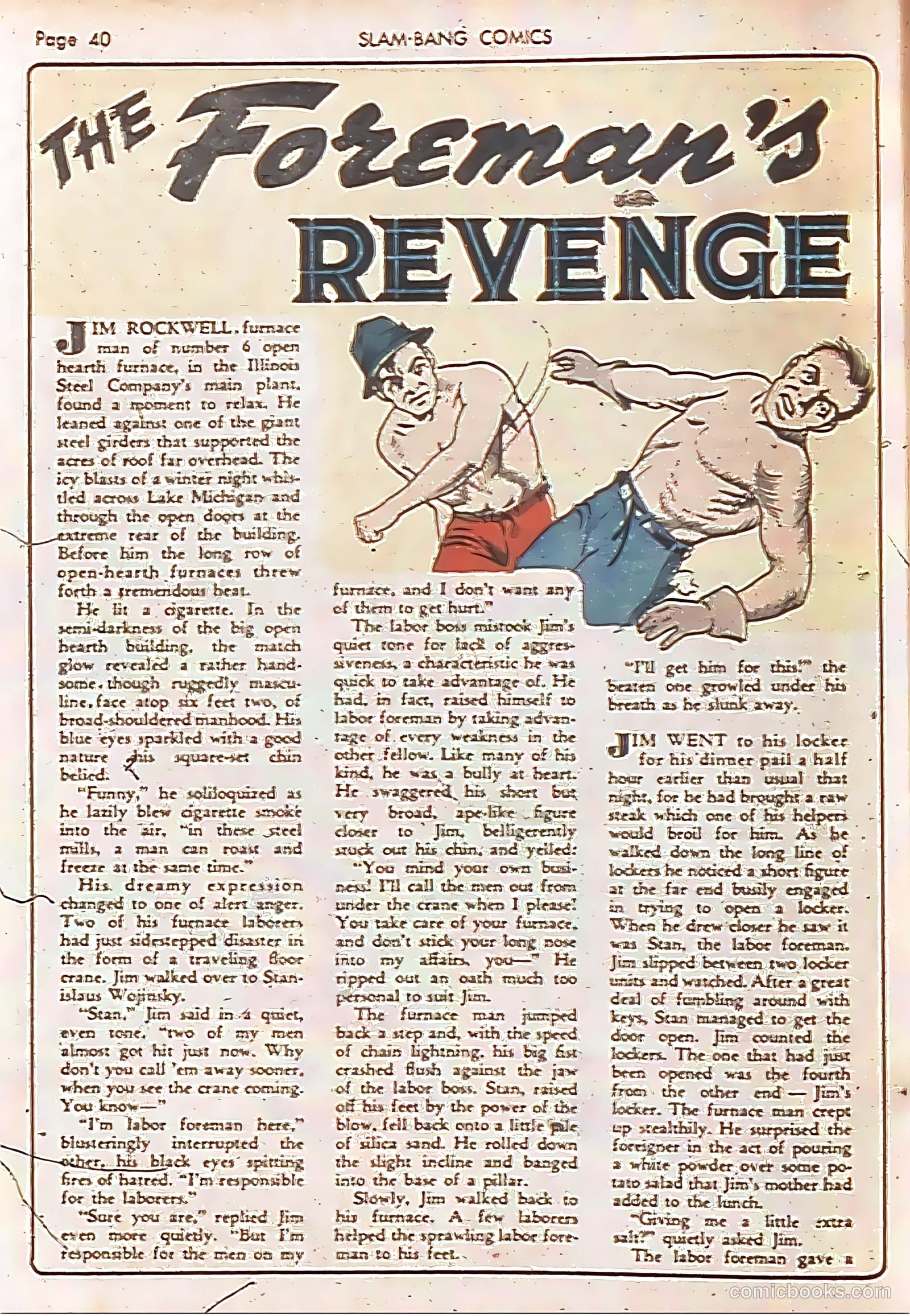 Slam-Bang Comics #7 (1940) — page 42 of 68