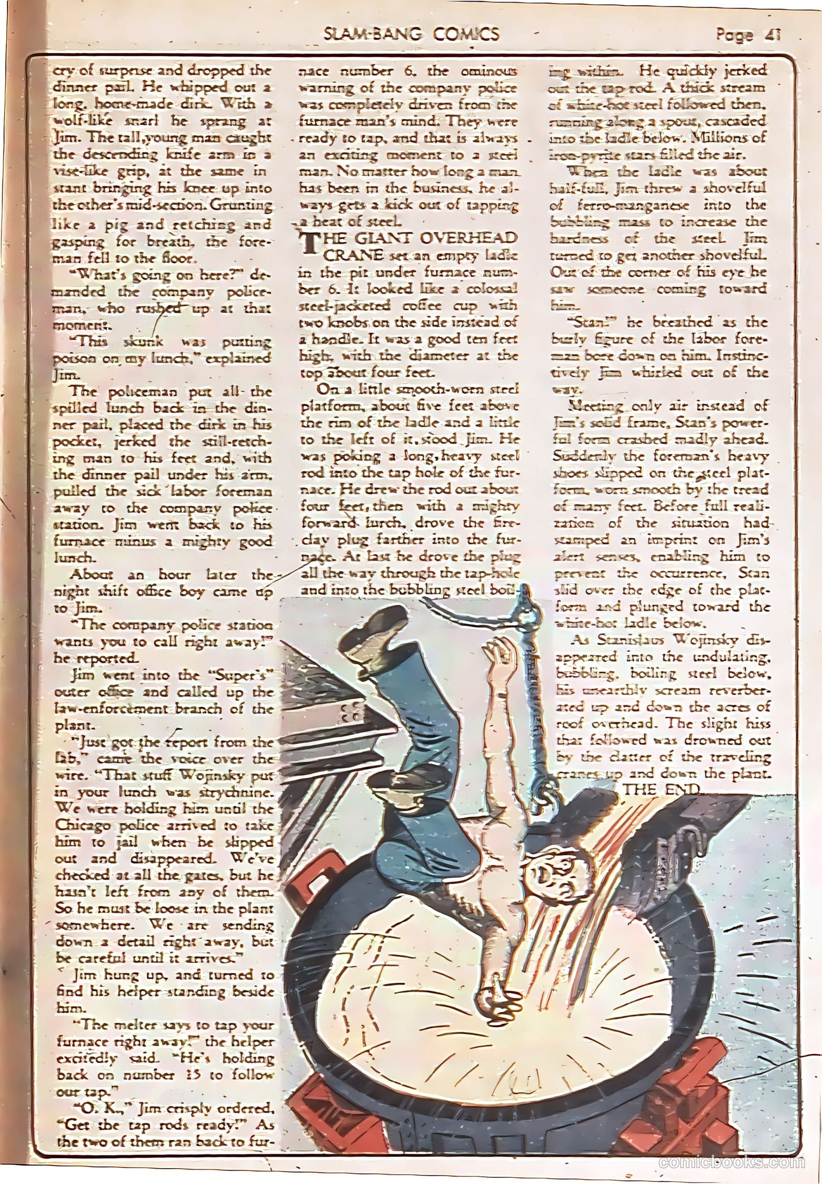 Slam-Bang Comics #7 (1940) — page 43 of 68