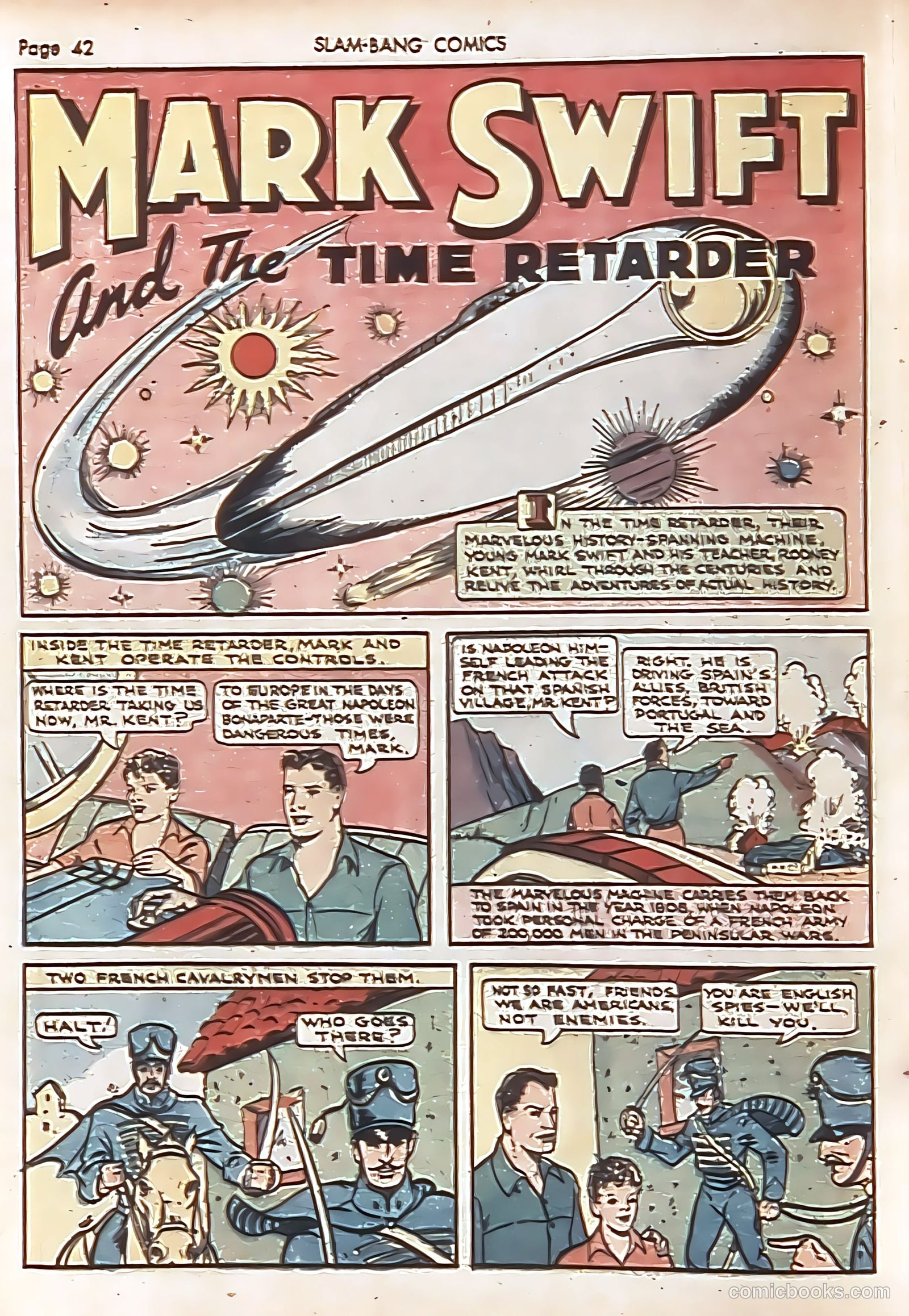 Slam-Bang Comics #7 (1940) — page 44 of 68