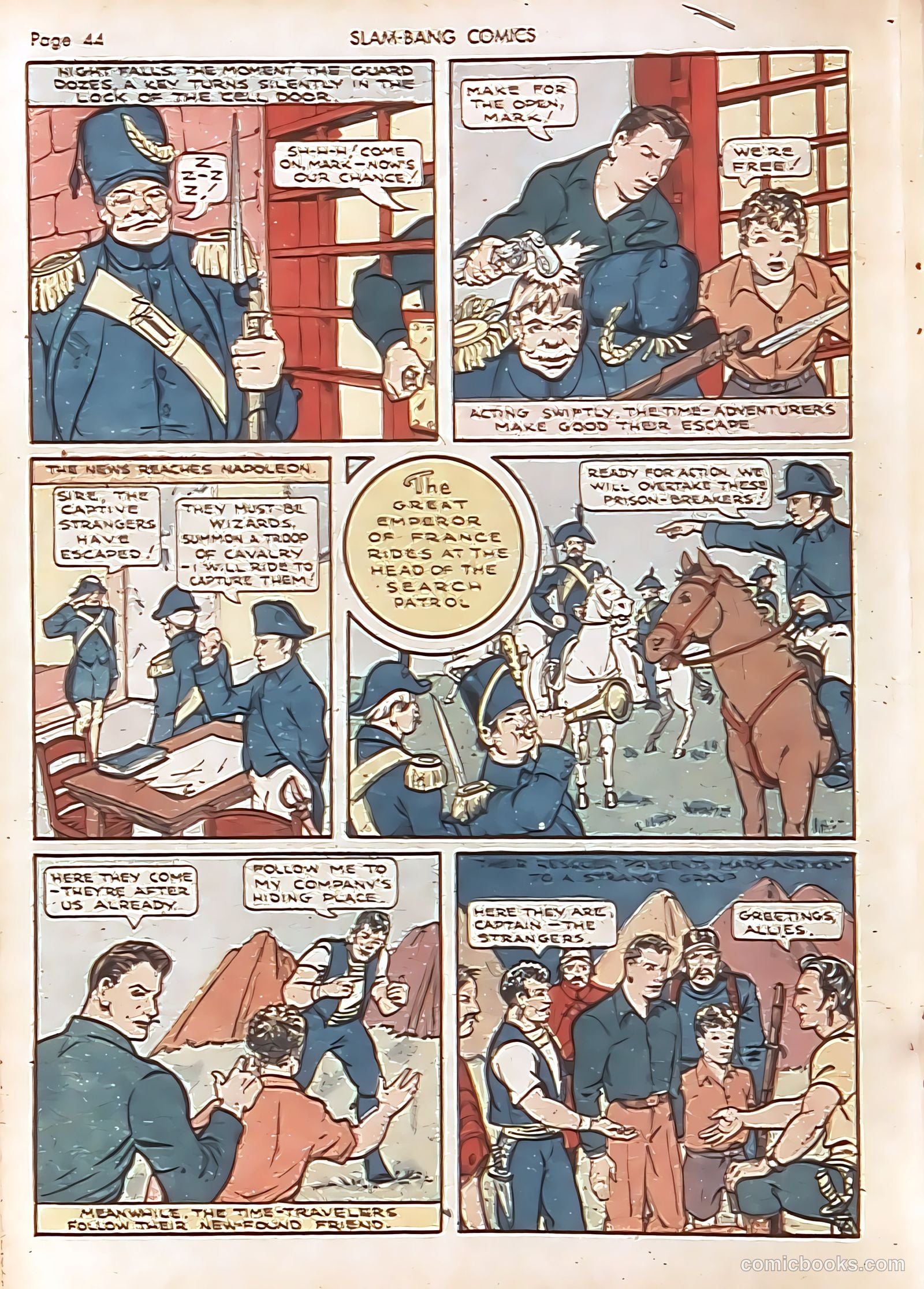 Slam-Bang Comics #7 (1940) — page 46 of 68