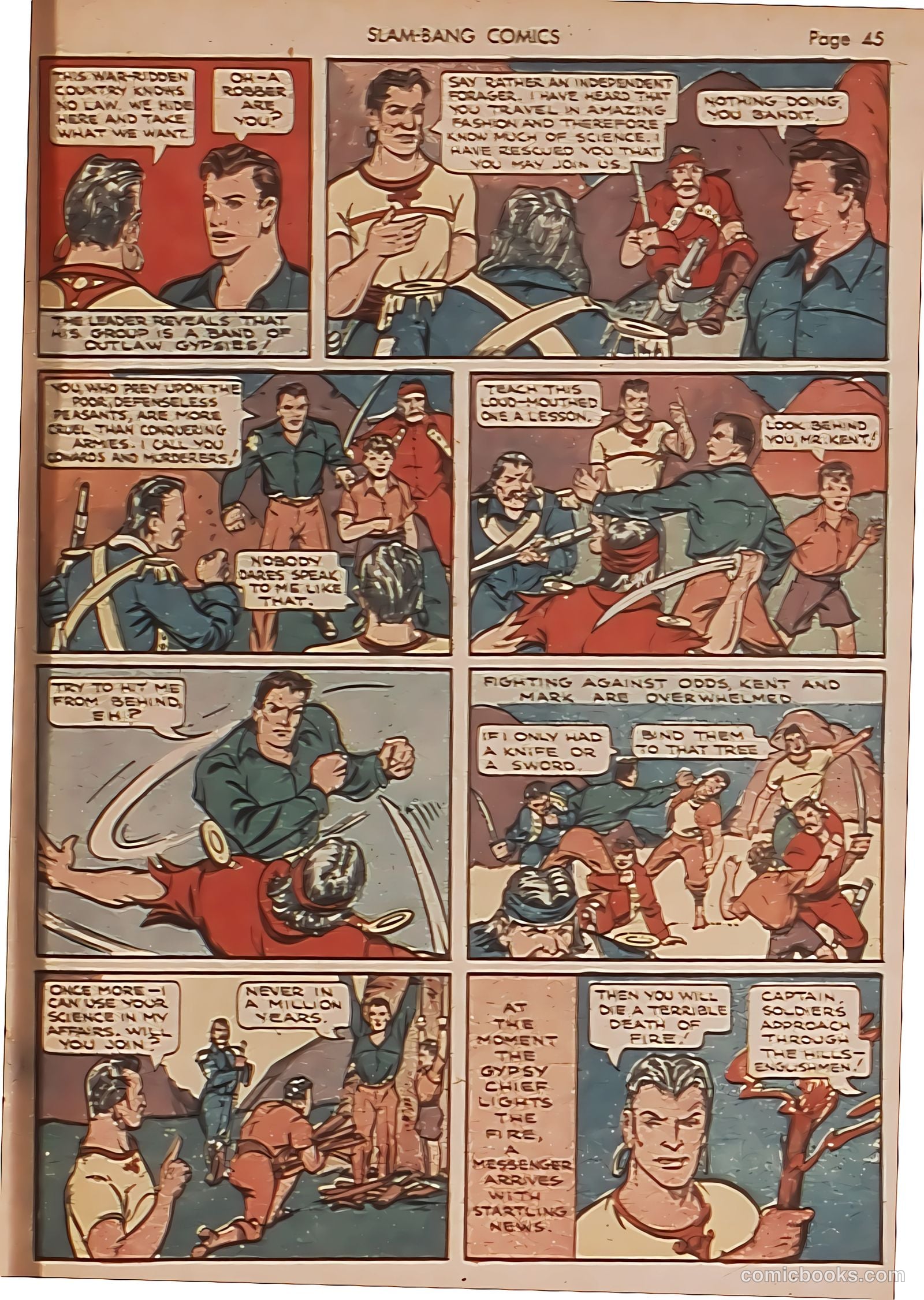 Slam-Bang Comics #7 (1940) — page 47 of 68