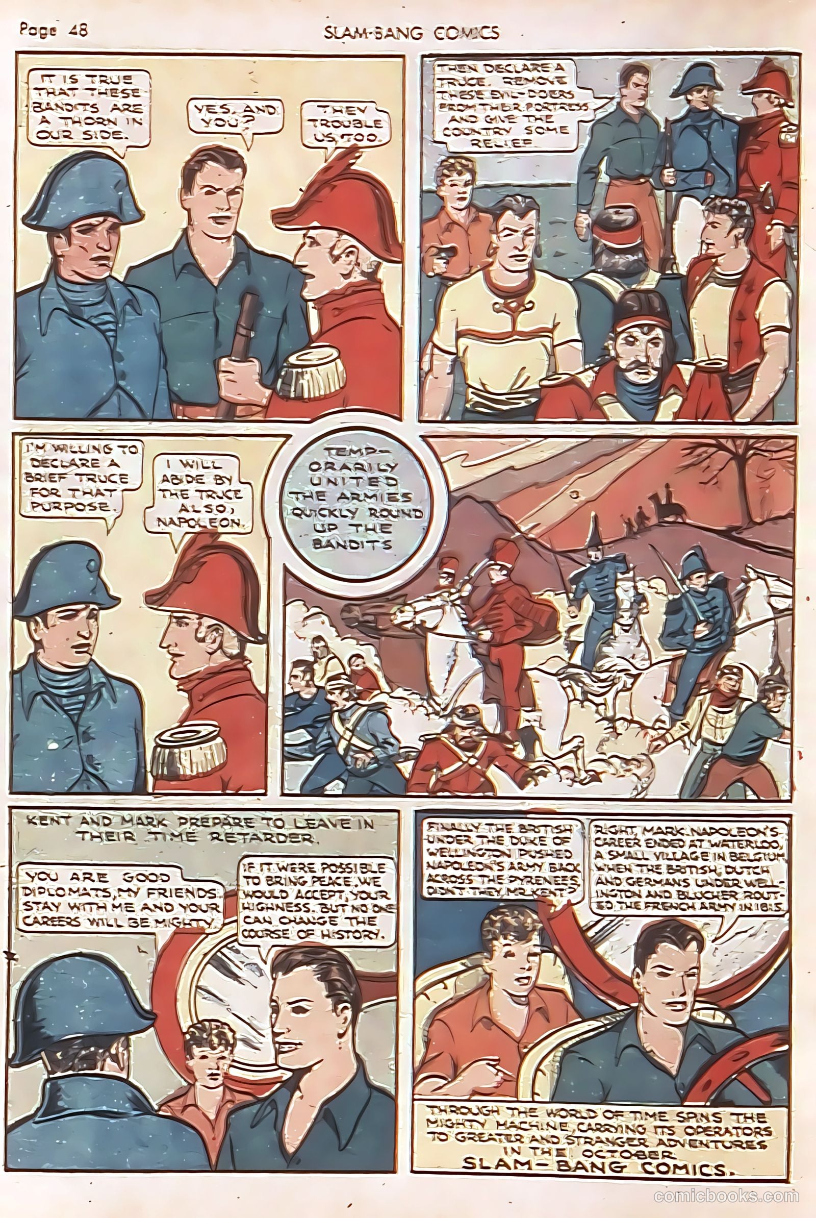 Slam-Bang Comics #7 (1940) — page 50 of 68