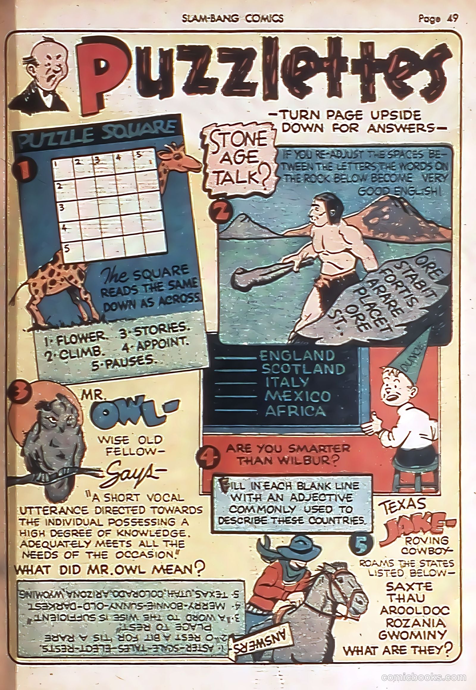 Slam-Bang Comics #7 (1940) — page 51 of 68