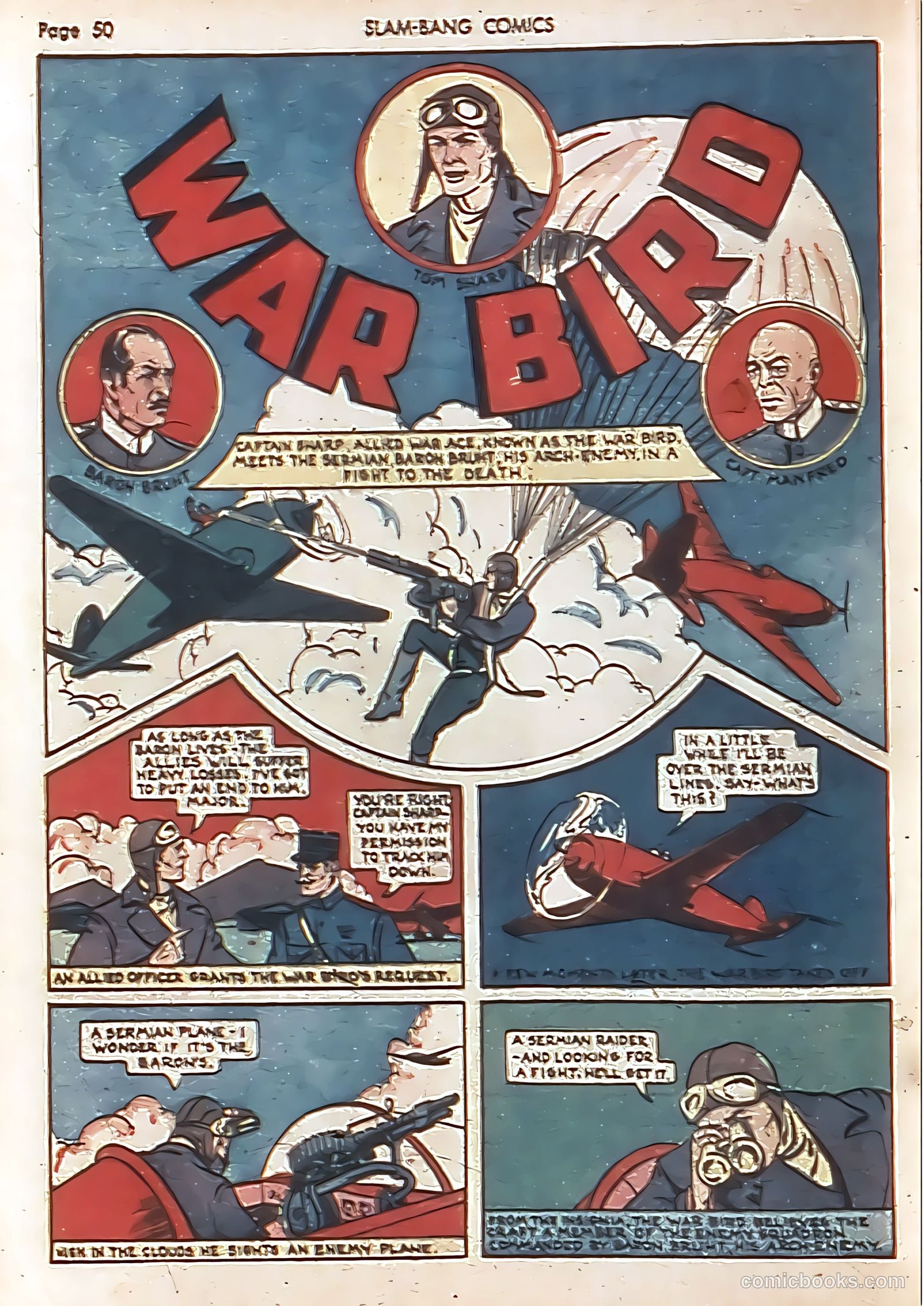 Slam-Bang Comics #7 (1940) — page 52 of 68