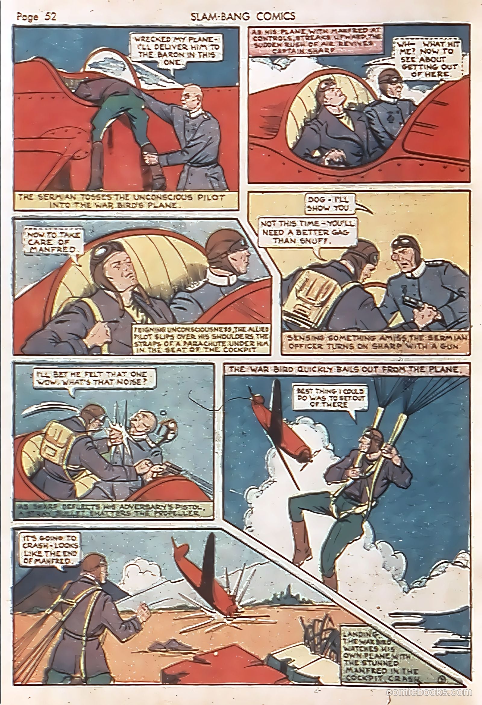Slam-Bang Comics #7 (1940) — page 54 of 68