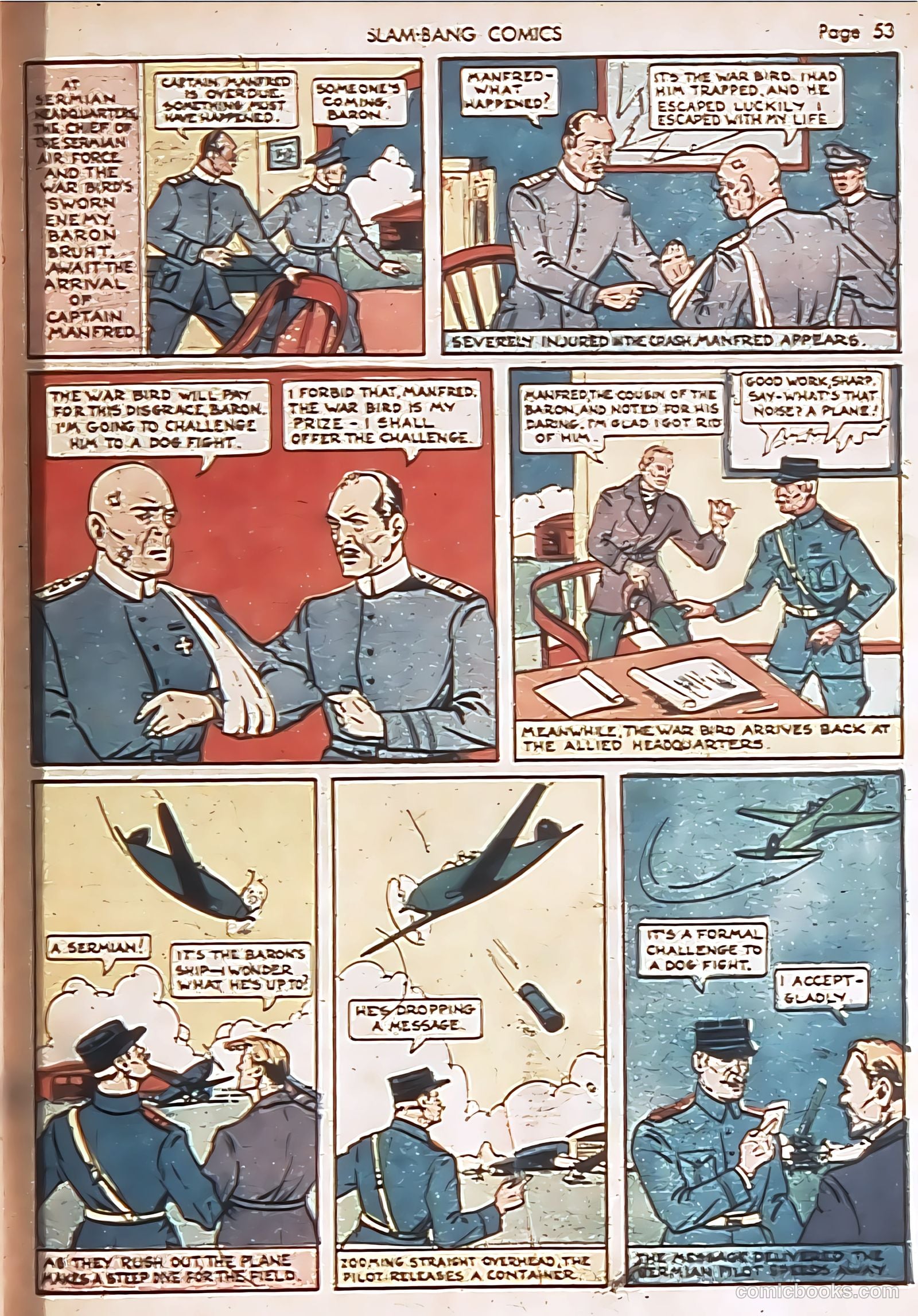 Slam-Bang Comics #7 (1940) — page 55 of 68
