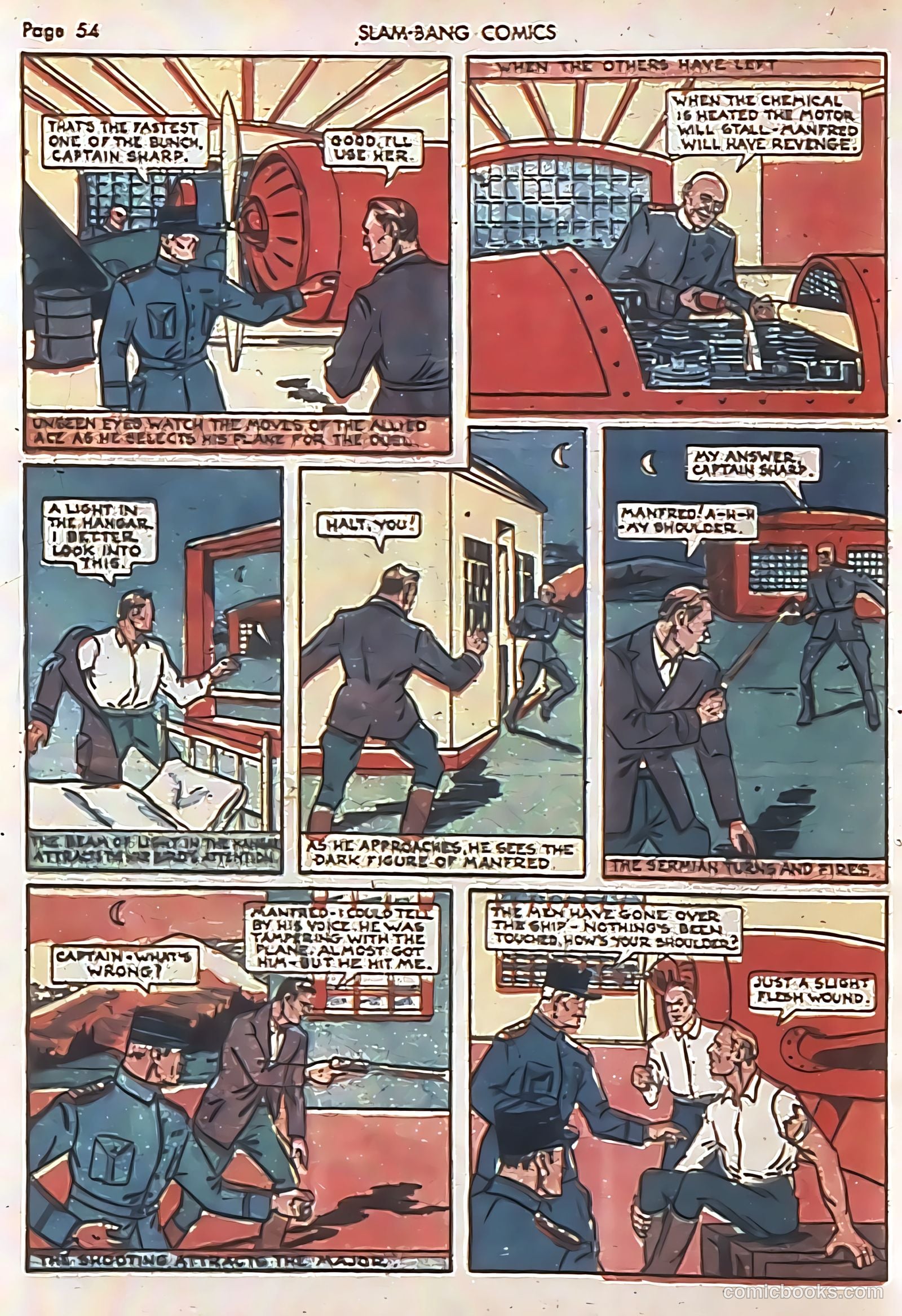 Slam-Bang Comics #7 (1940) — page 56 of 68