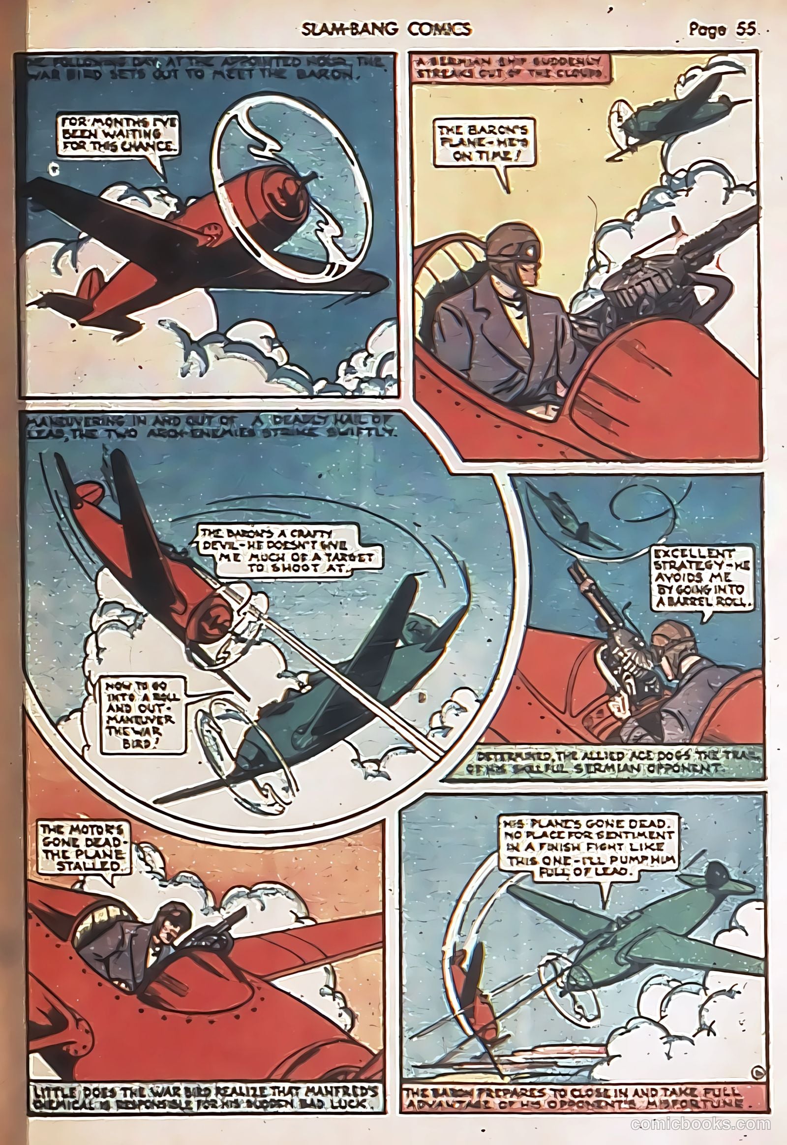Slam-Bang Comics #7 (1940) — page 57 of 68