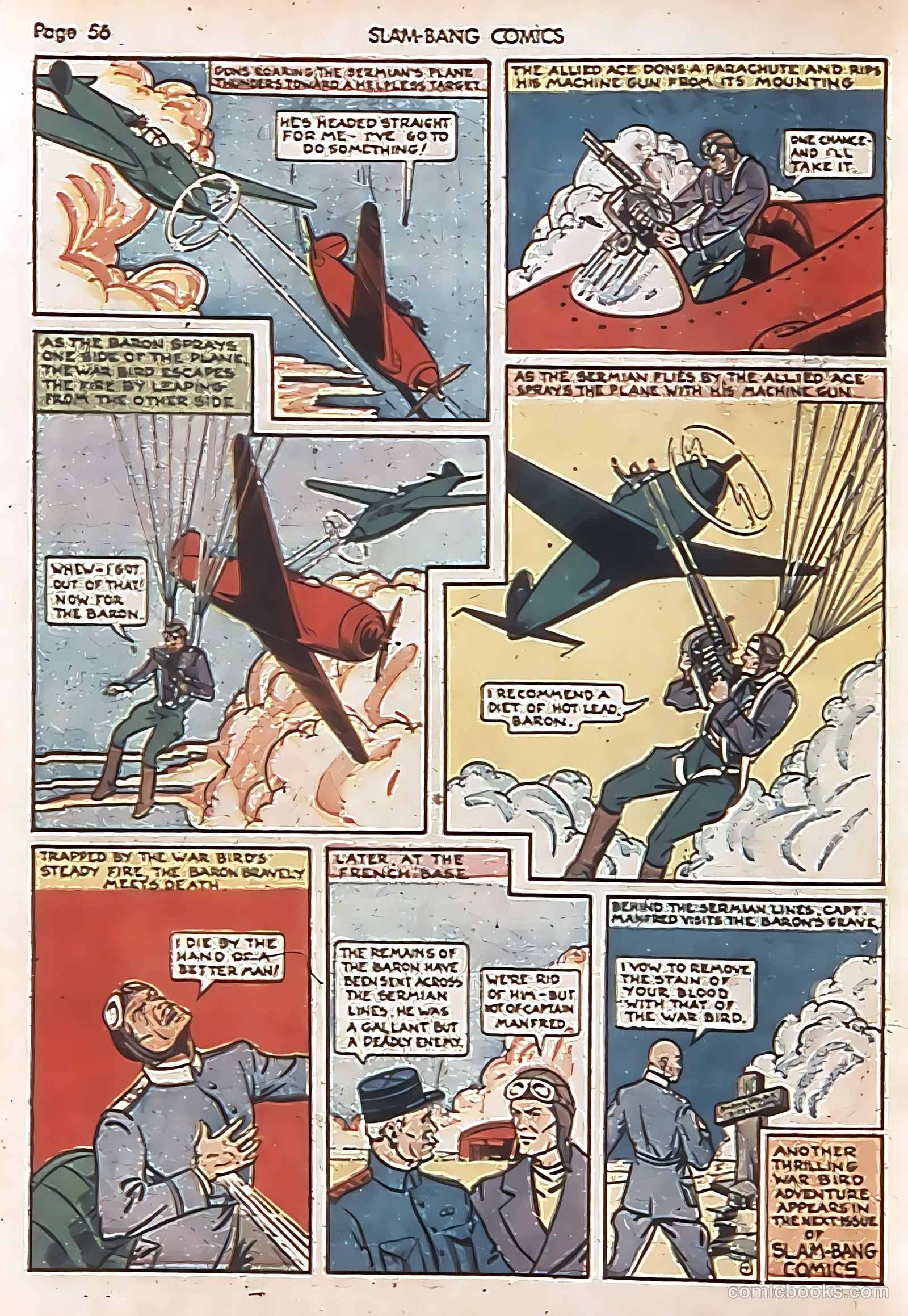 Slam-Bang Comics #7 (1940) — page 58 of 68