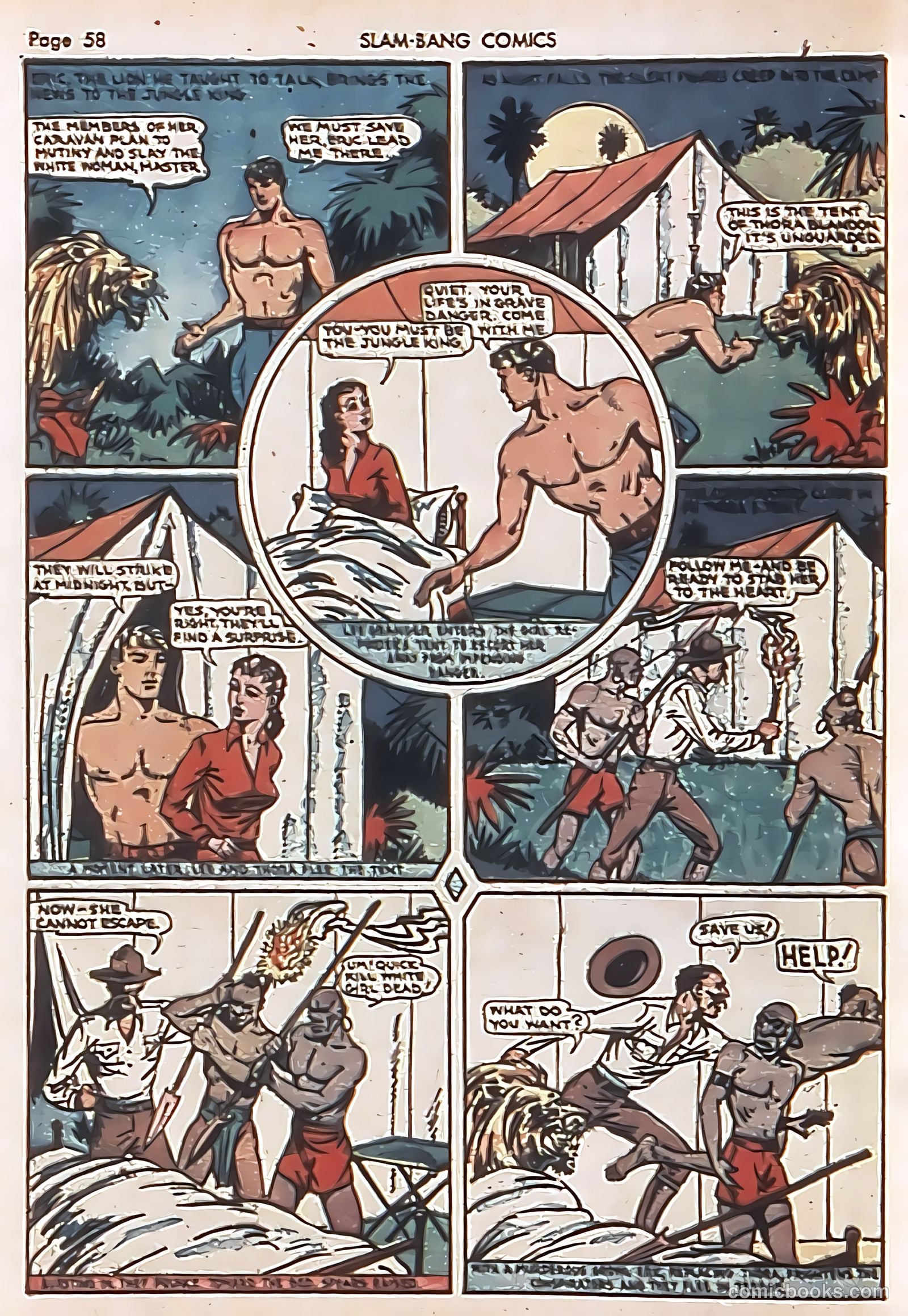 Slam-Bang Comics #7 (1940) — page 60 of 68