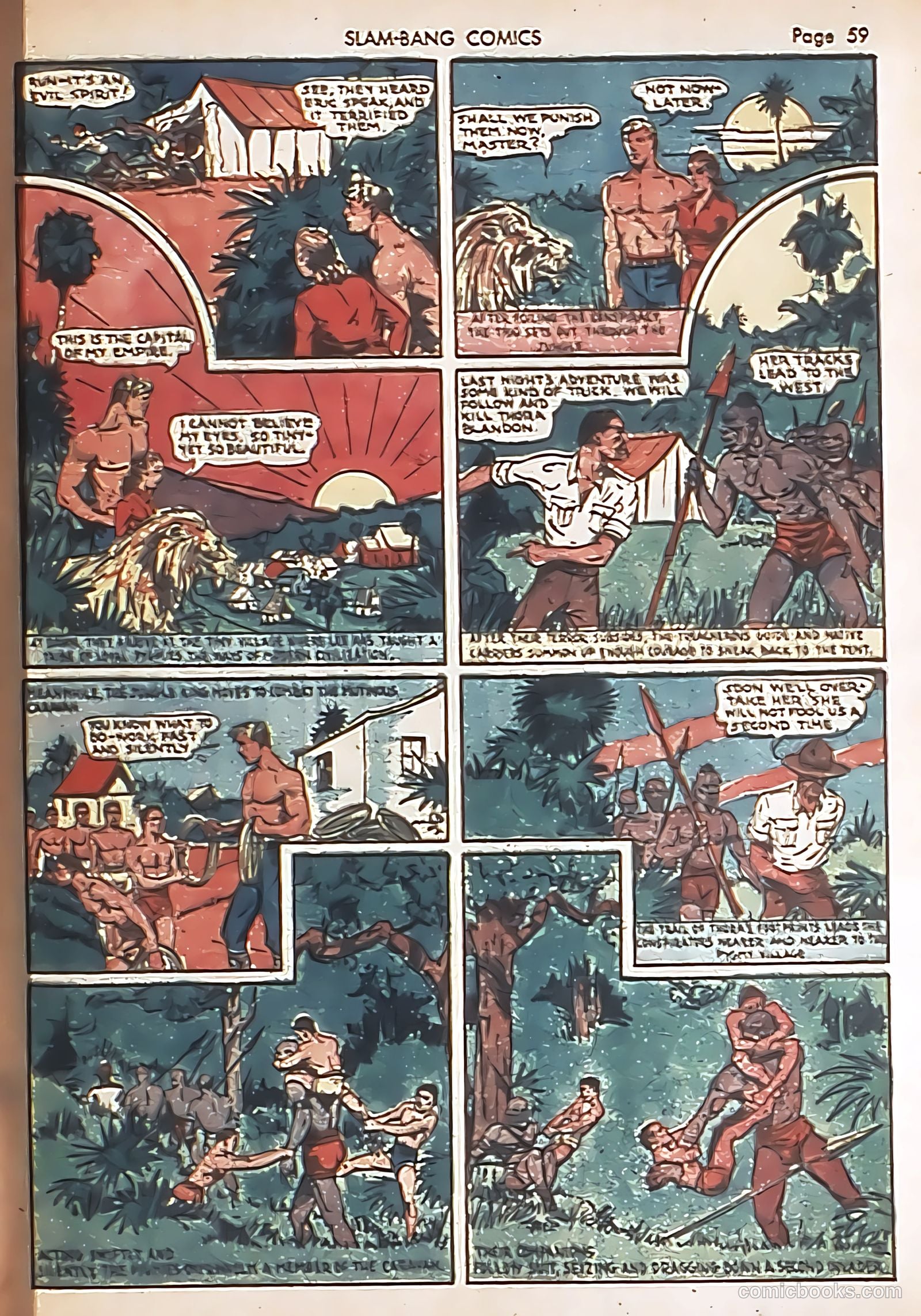 Slam-Bang Comics #7 (1940) — page 61 of 68