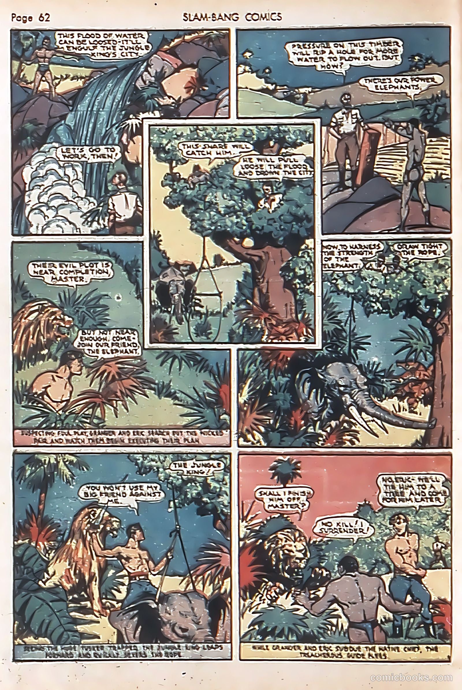 Slam-Bang Comics #7 (1940) — page 64 of 68