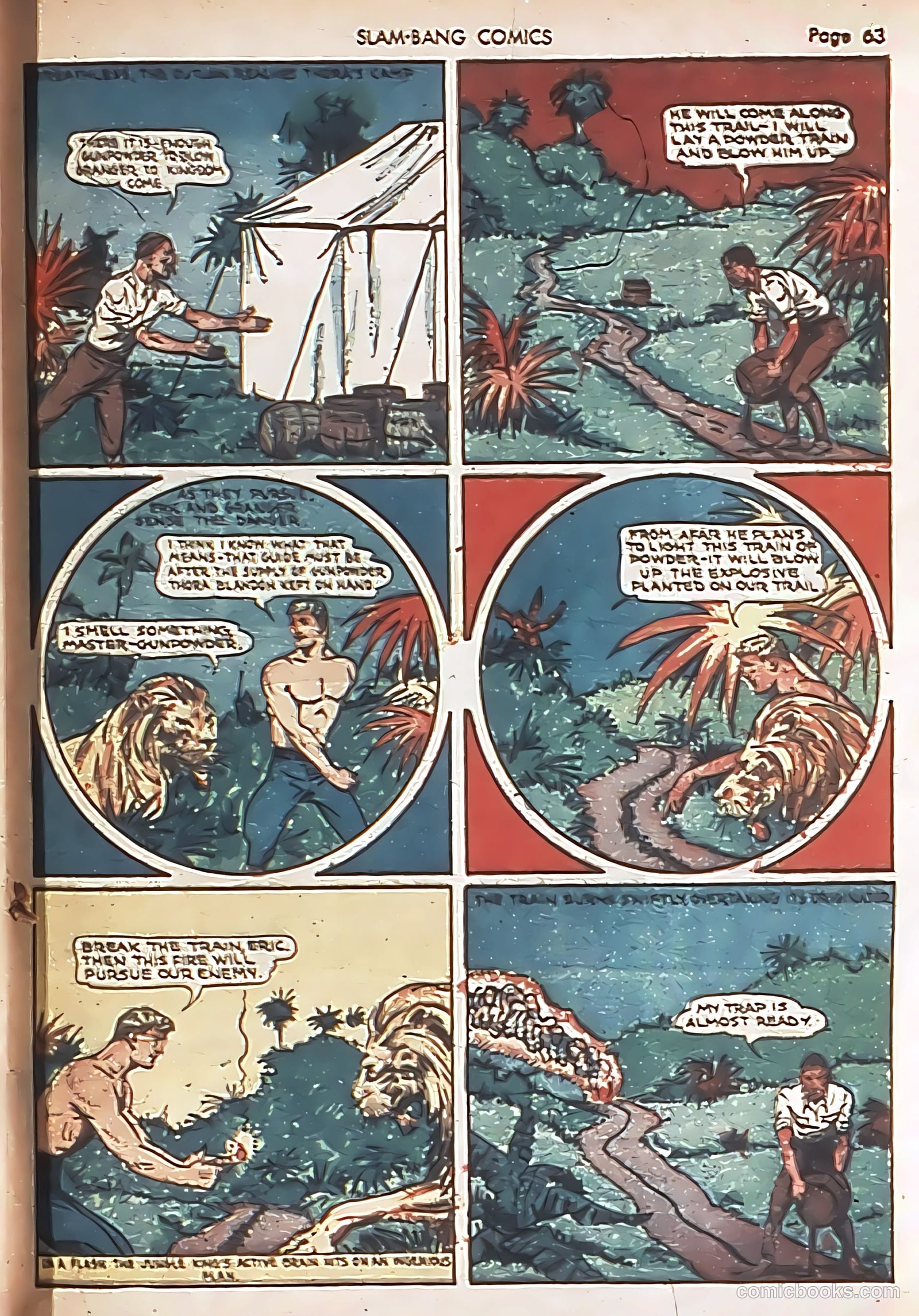 Slam-Bang Comics #7 (1940) — page 65 of 68