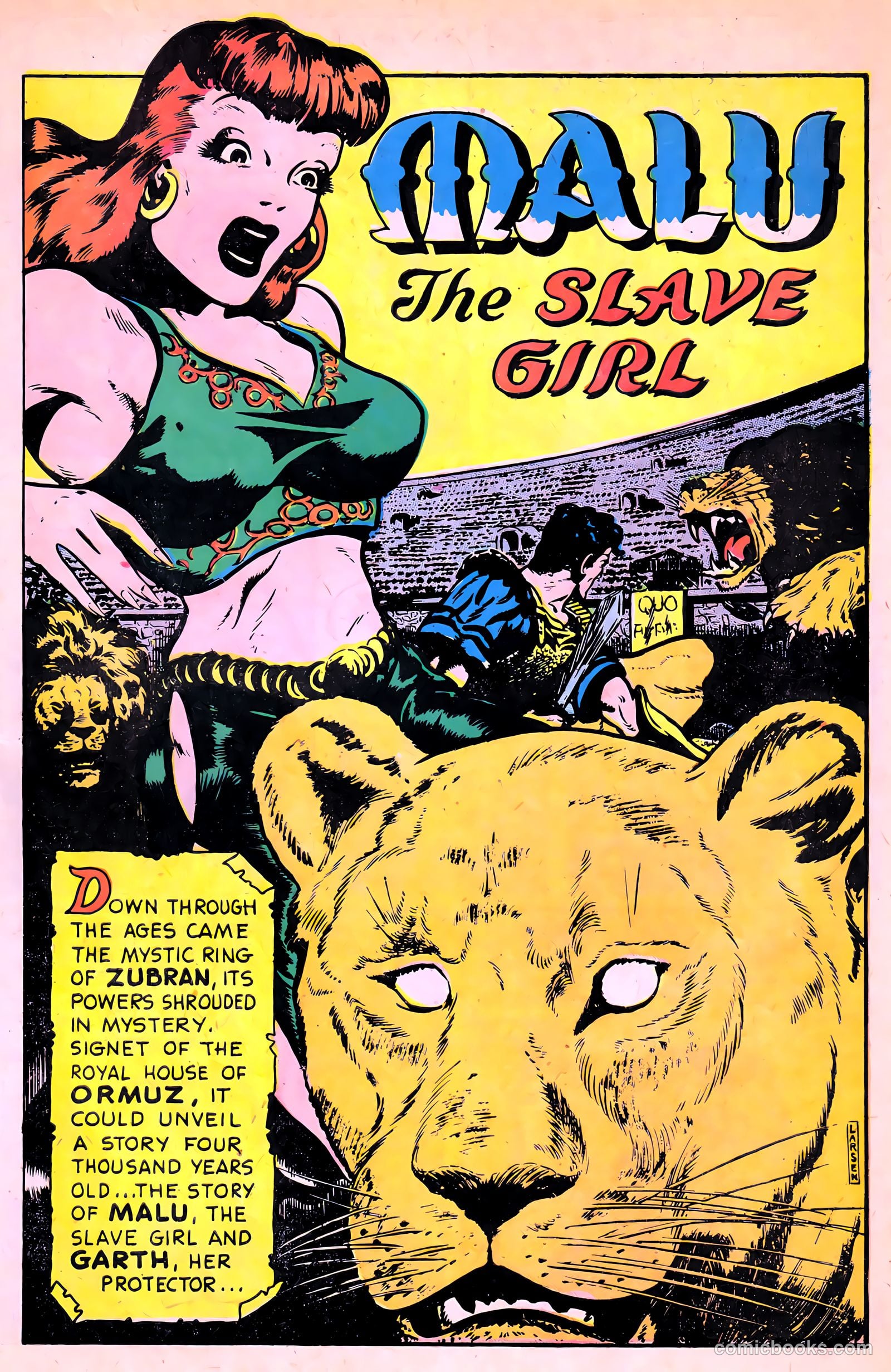 Slave Girl Comics #1 (1949) — page 3 of 36