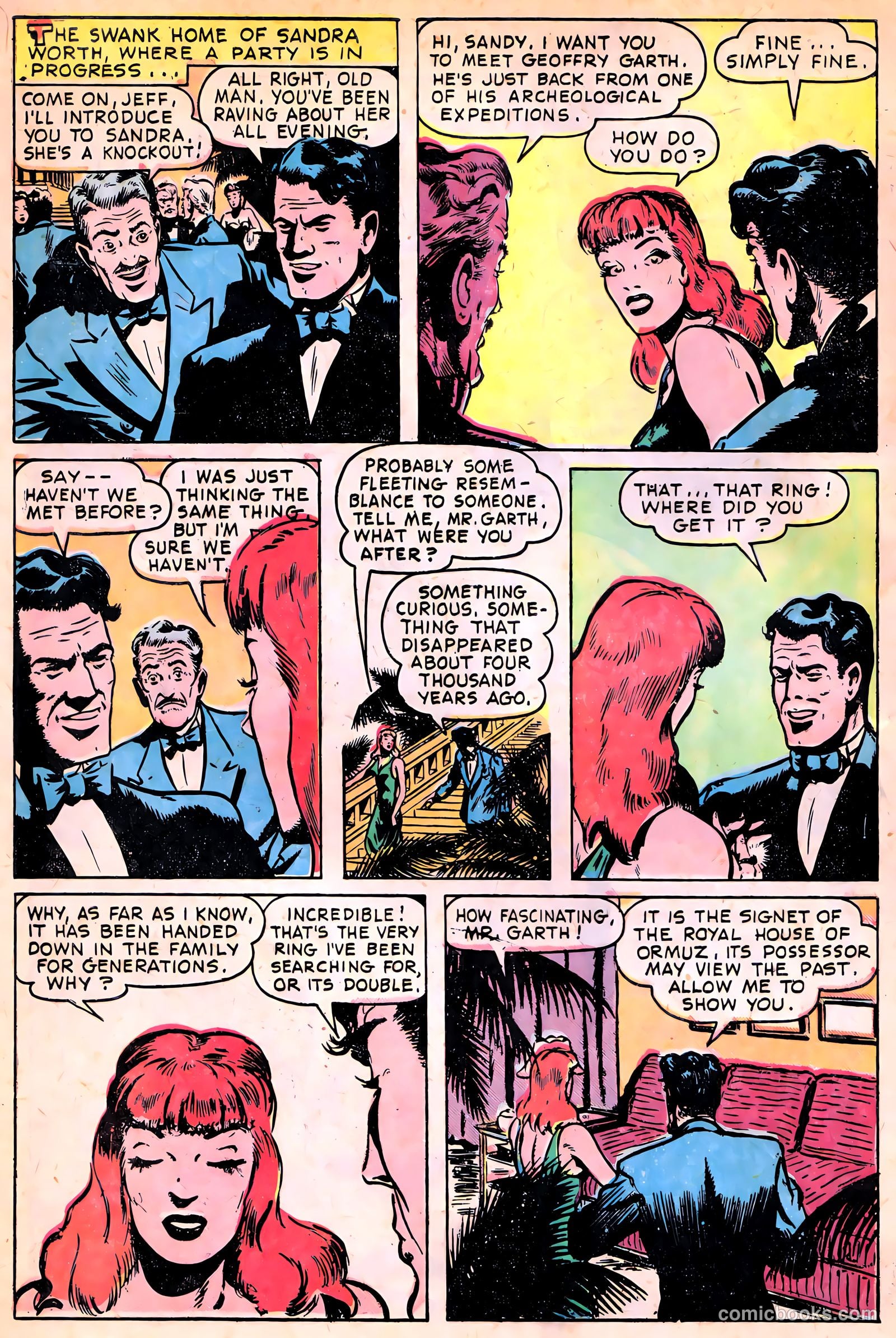 Slave Girl Comics #1 (1949) — page 4 of 36