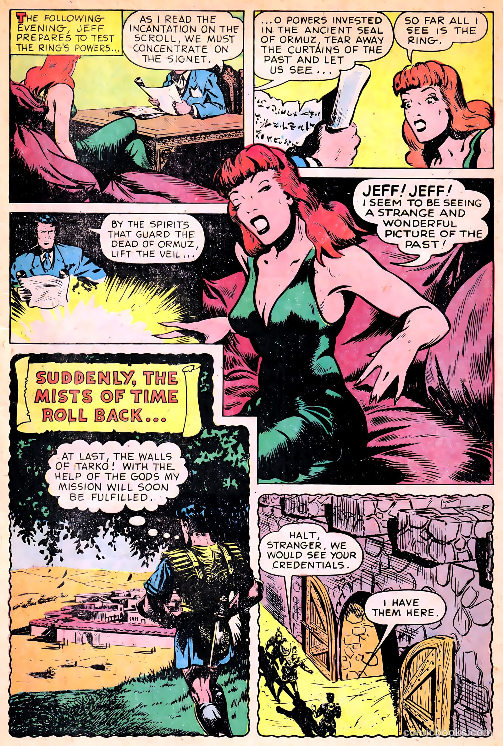 Slave Girl Comics #1 (1949) — page 5 of 36
