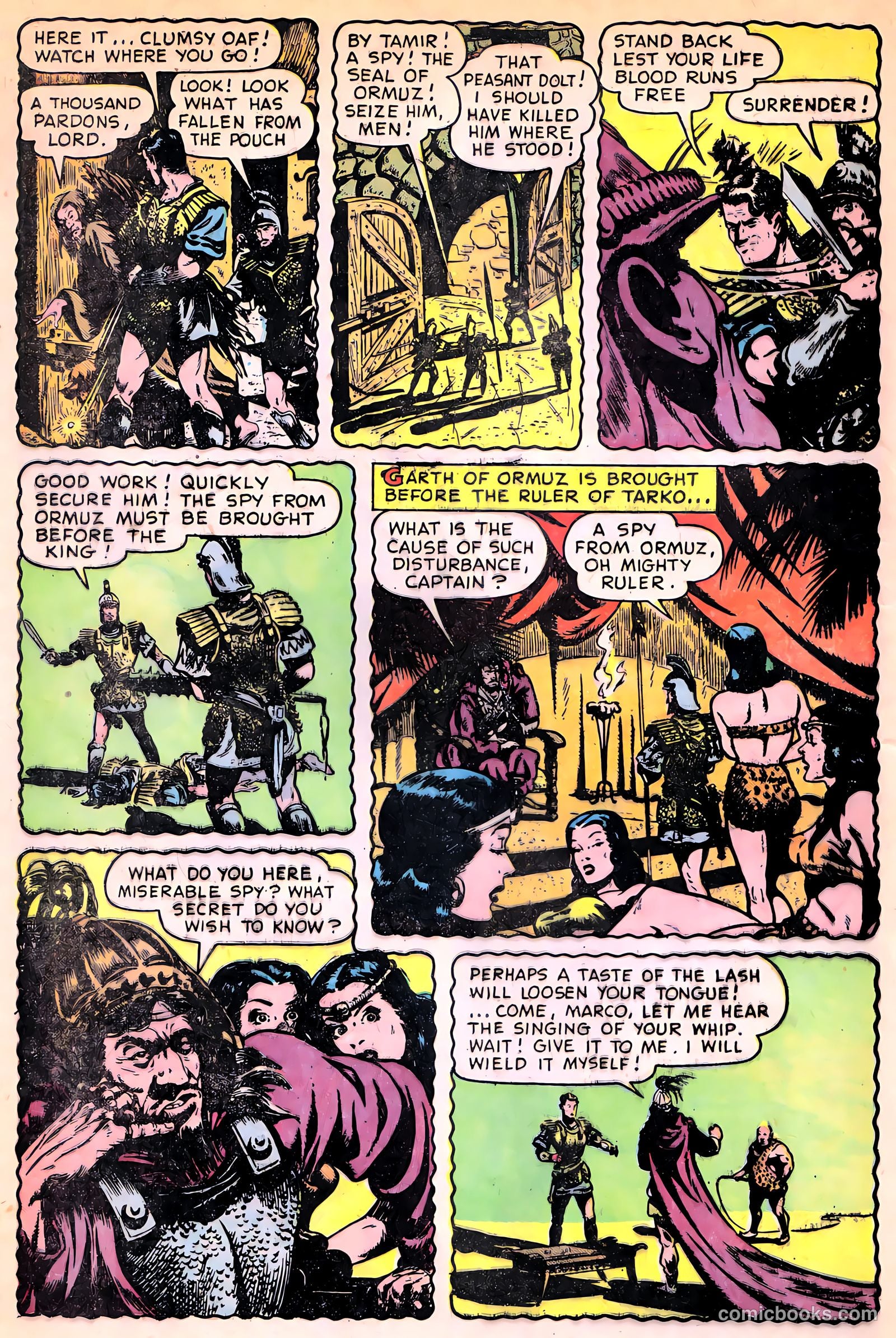 Slave Girl Comics #1 (1949) — page 6 of 36