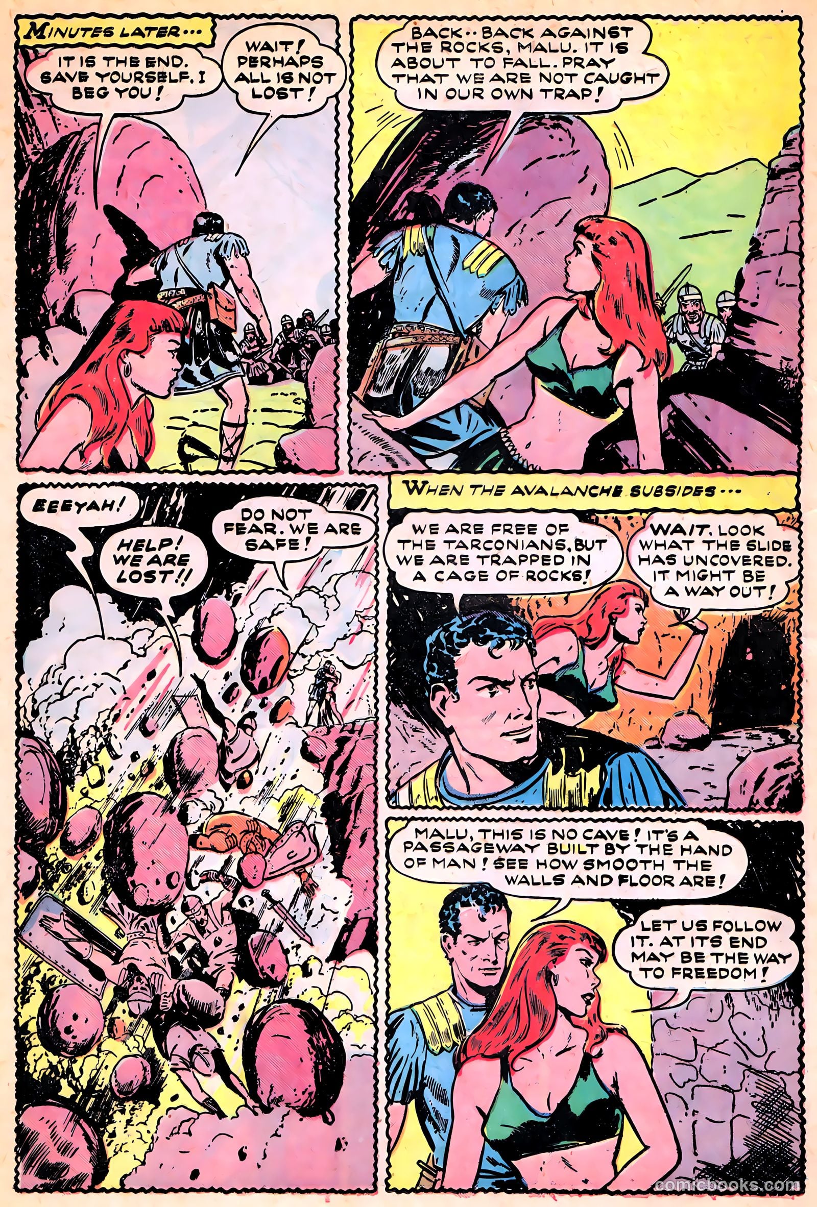Slave Girl Comics #1 (1949) — page 12 of 36