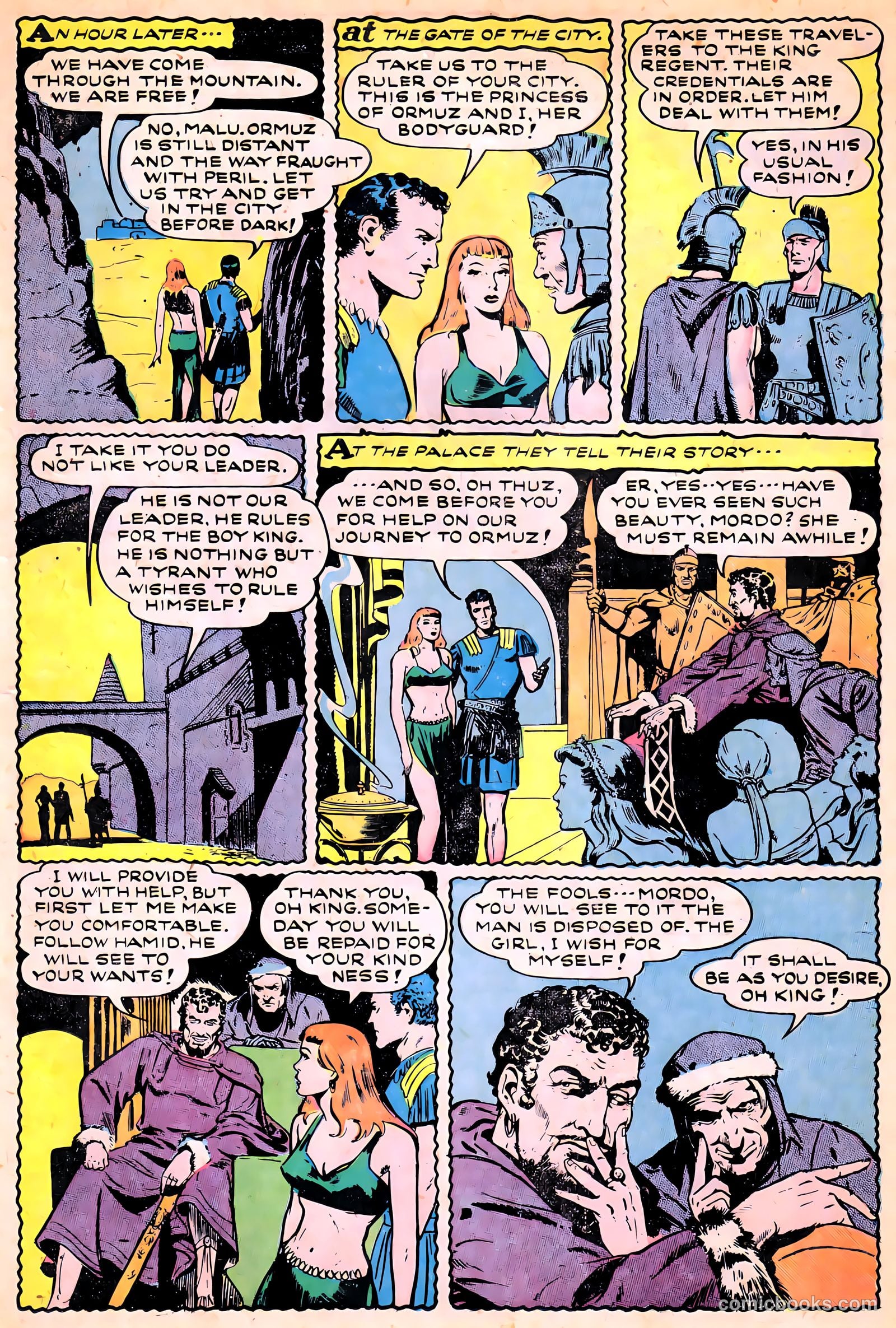 Slave Girl Comics #1 (1949) — page 13 of 36