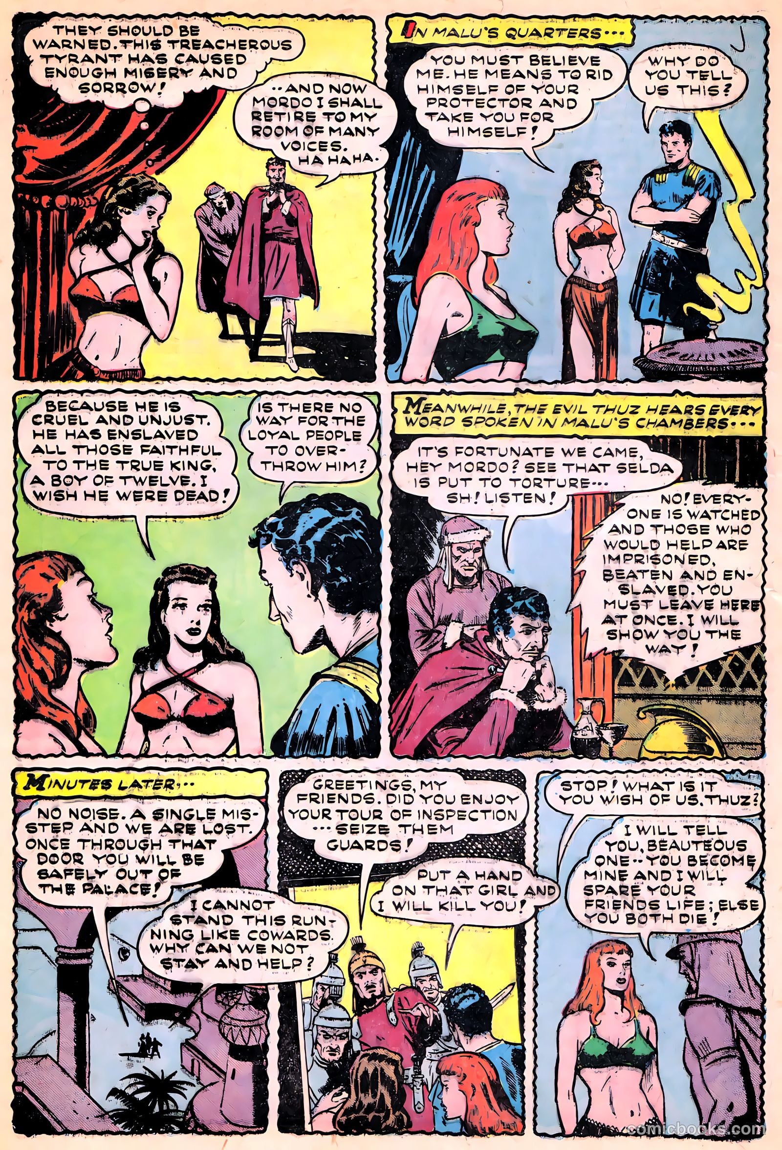 Slave Girl Comics #1 (1949) — page 14 of 36