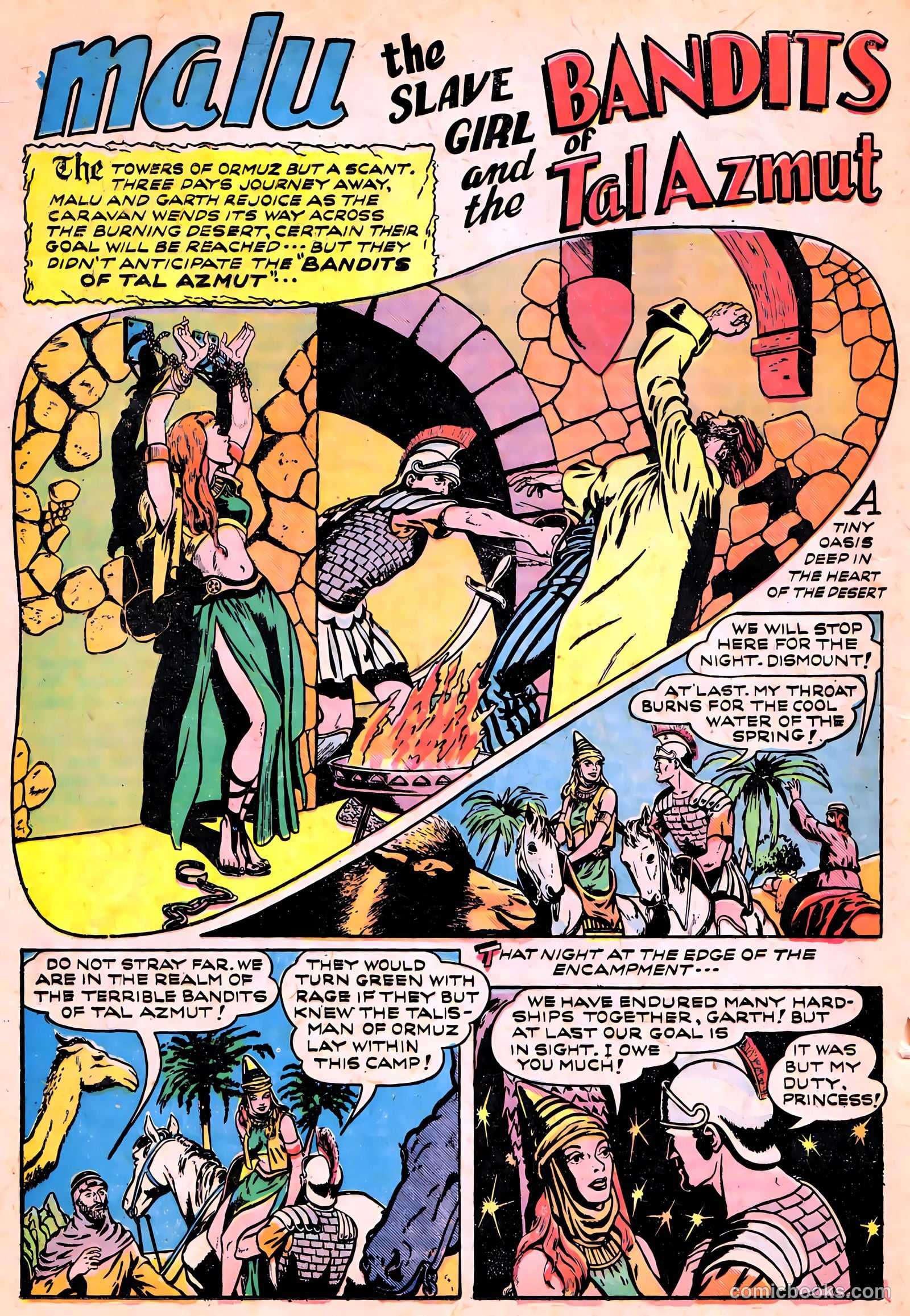 Slave Girl Comics #1 (1949) — page 20 of 36