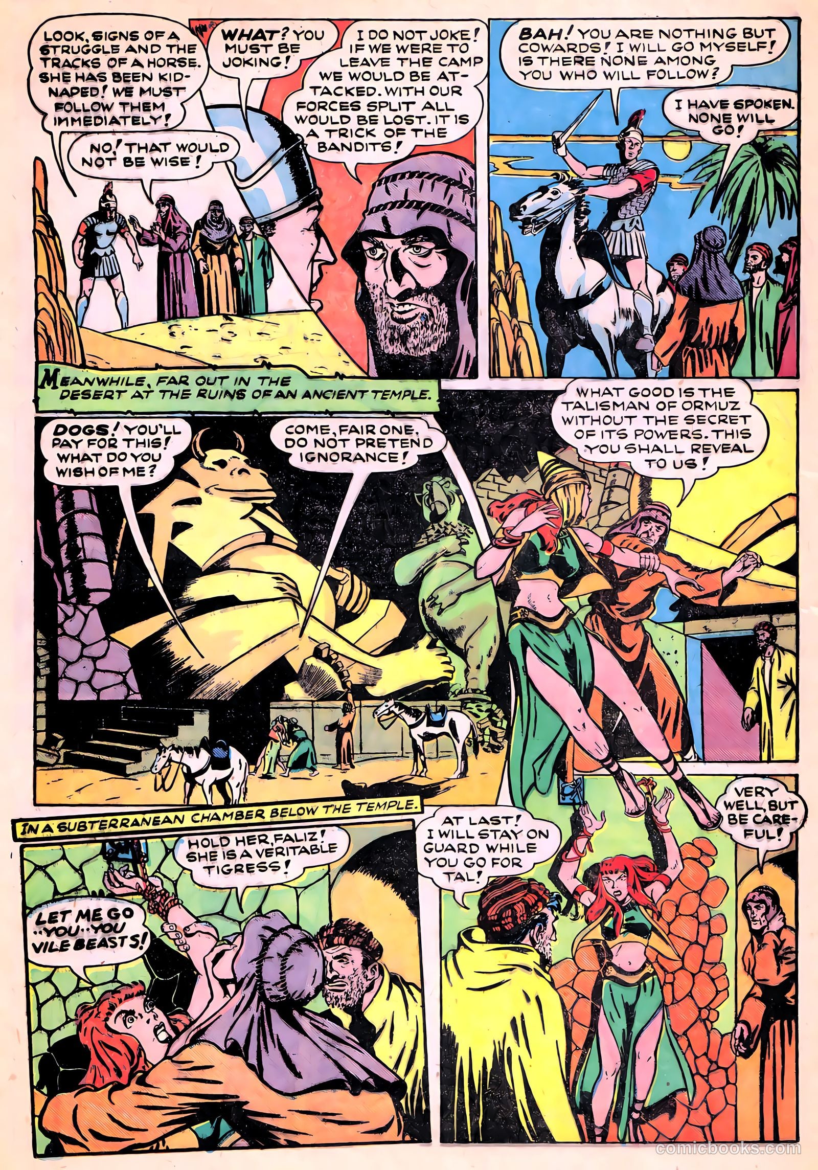 Slave Girl Comics #1 (1949) — page 22 of 36