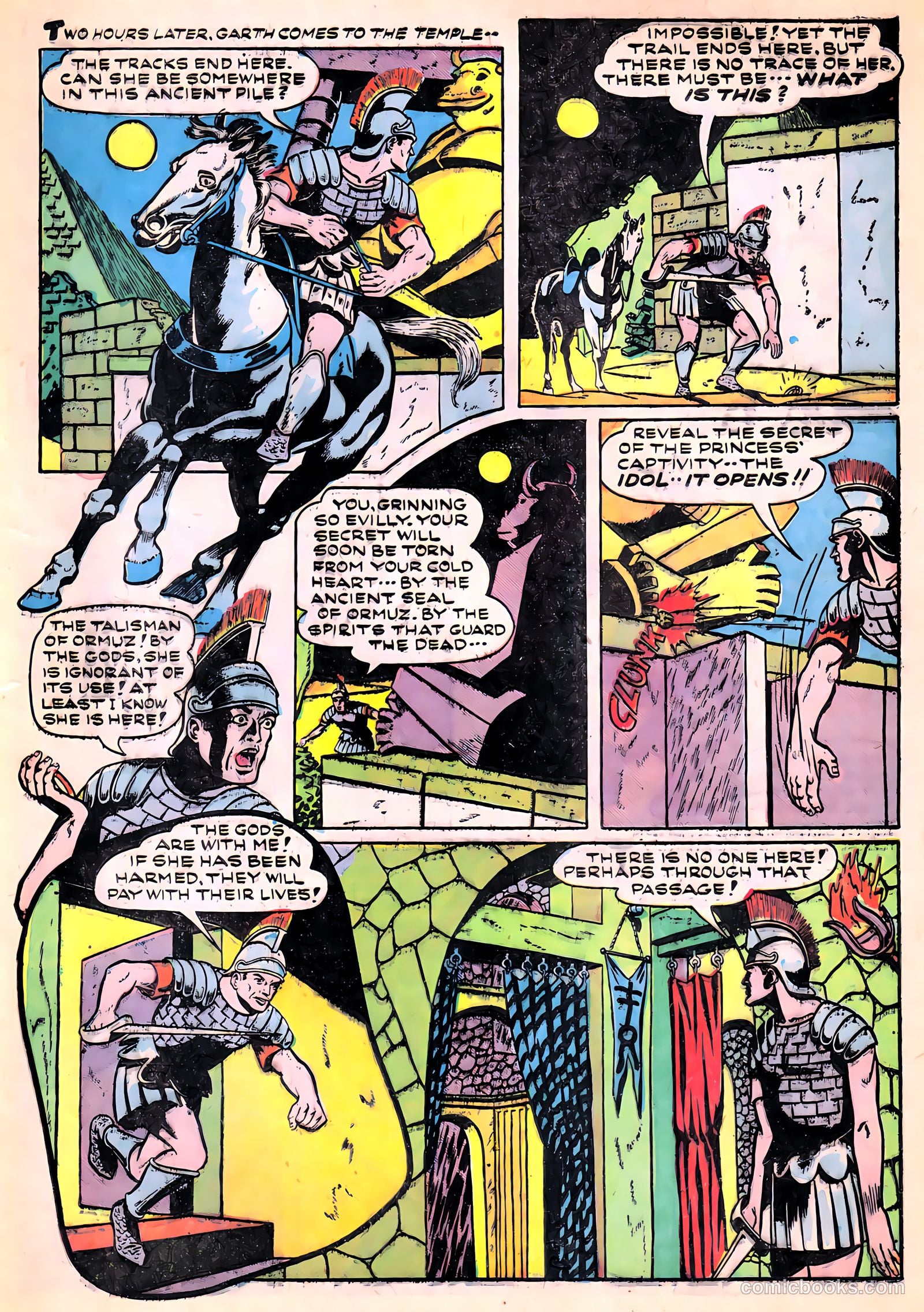 Slave Girl Comics #1 (1949) — page 23 of 36