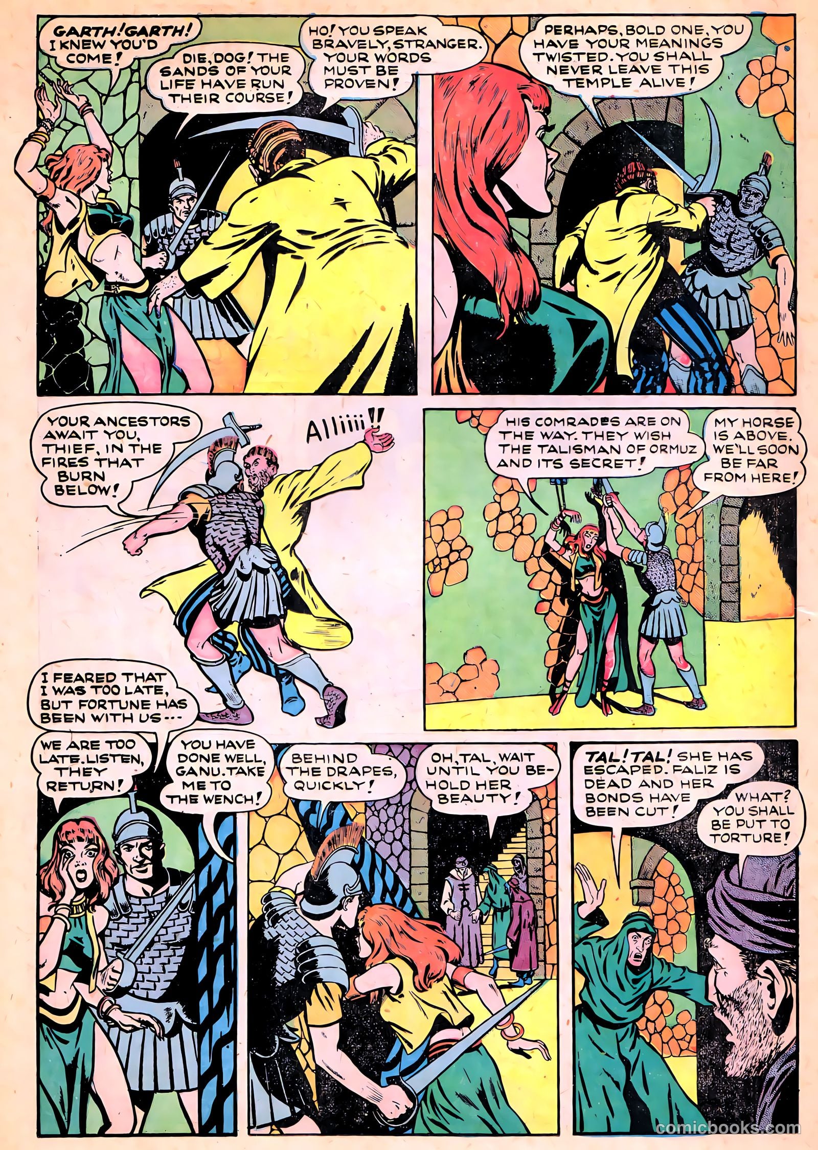 Slave Girl Comics #1 (1949) — page 24 of 36