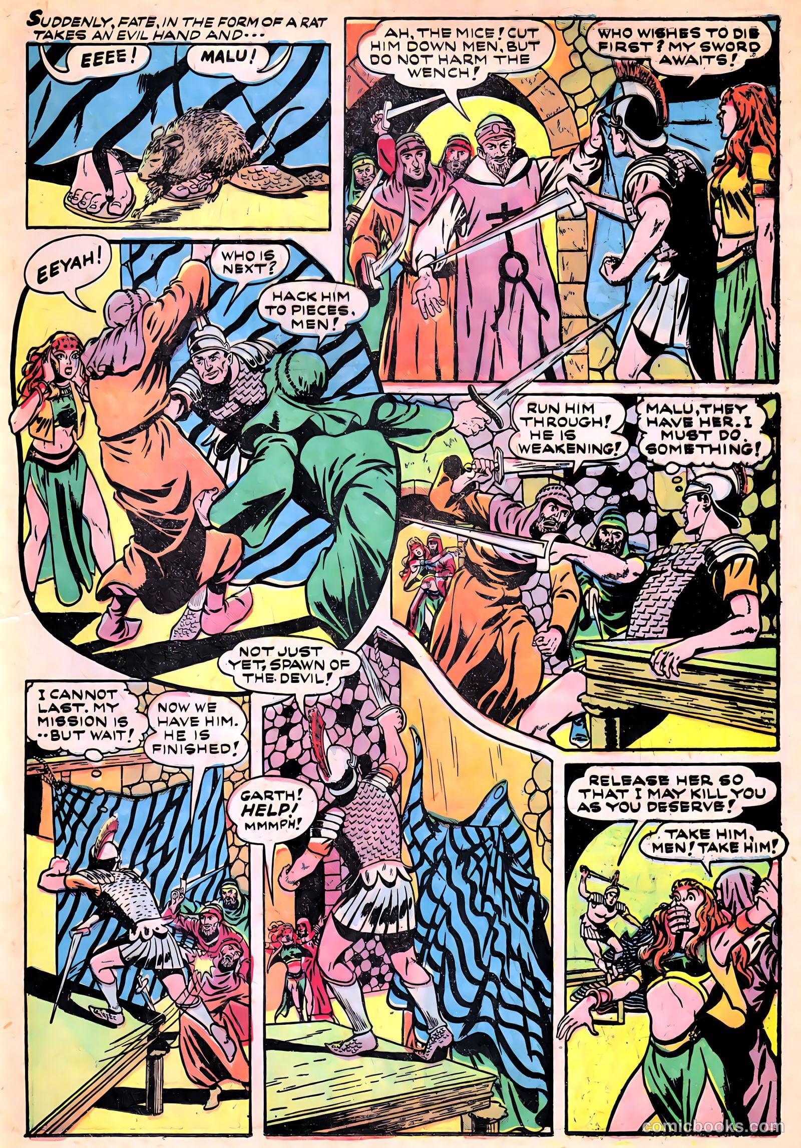 Slave Girl Comics #1 (1949) — page 25 of 36