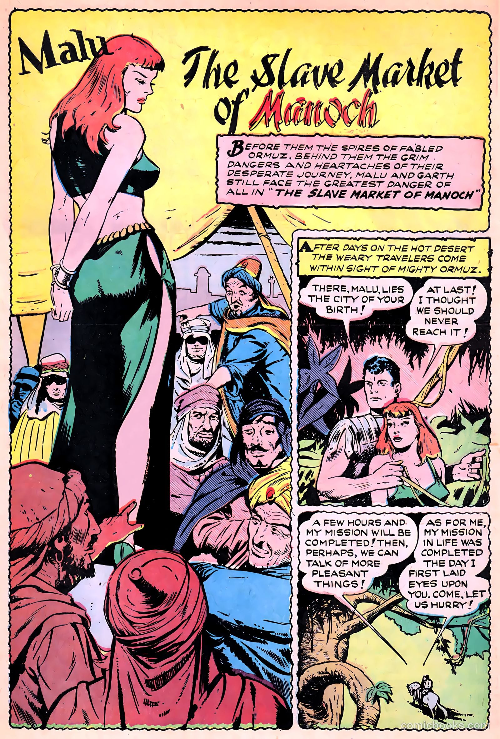 Slave Girl Comics #1 (1949) — page 27 of 36