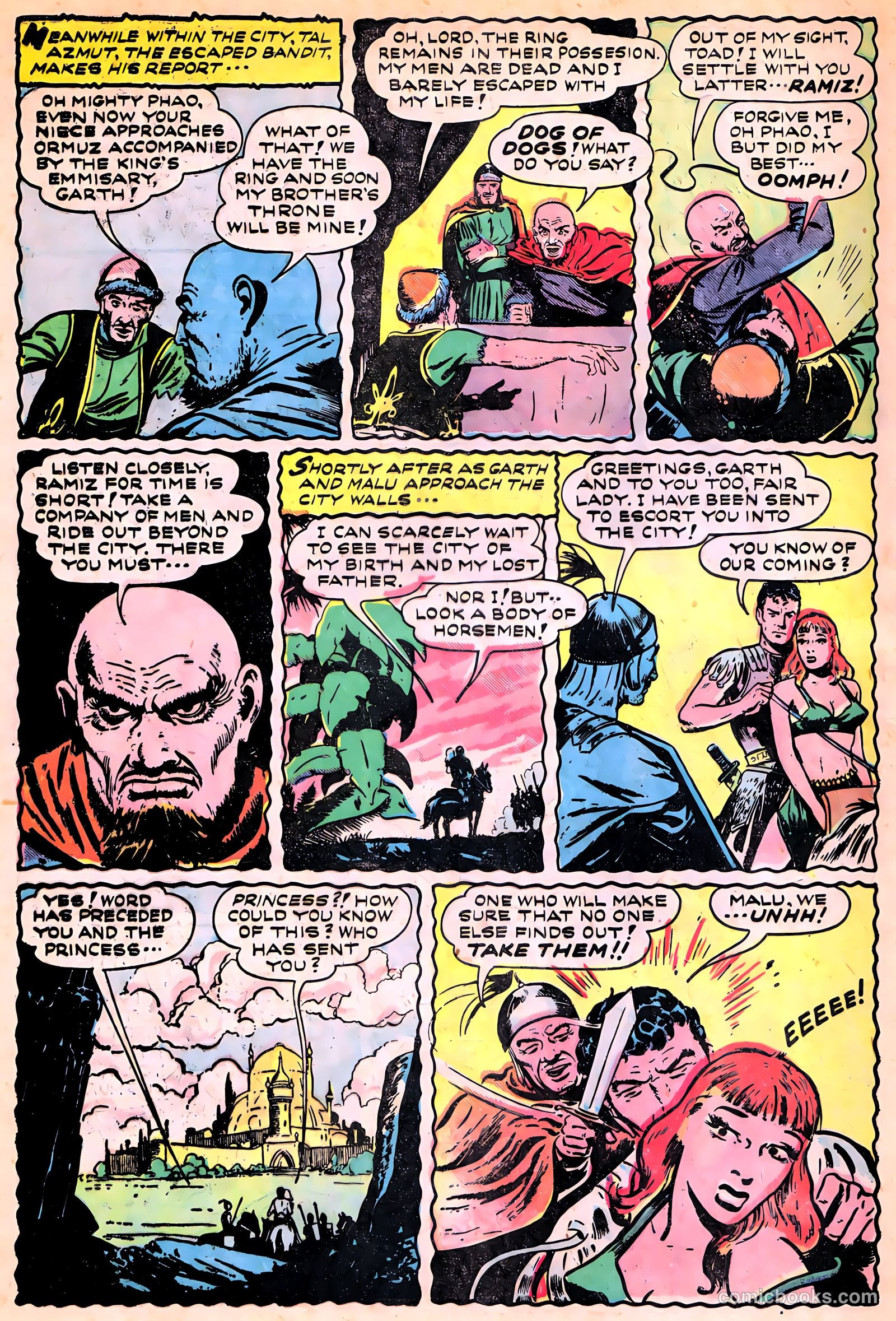 Slave Girl Comics #1 (1949) — page 28 of 36