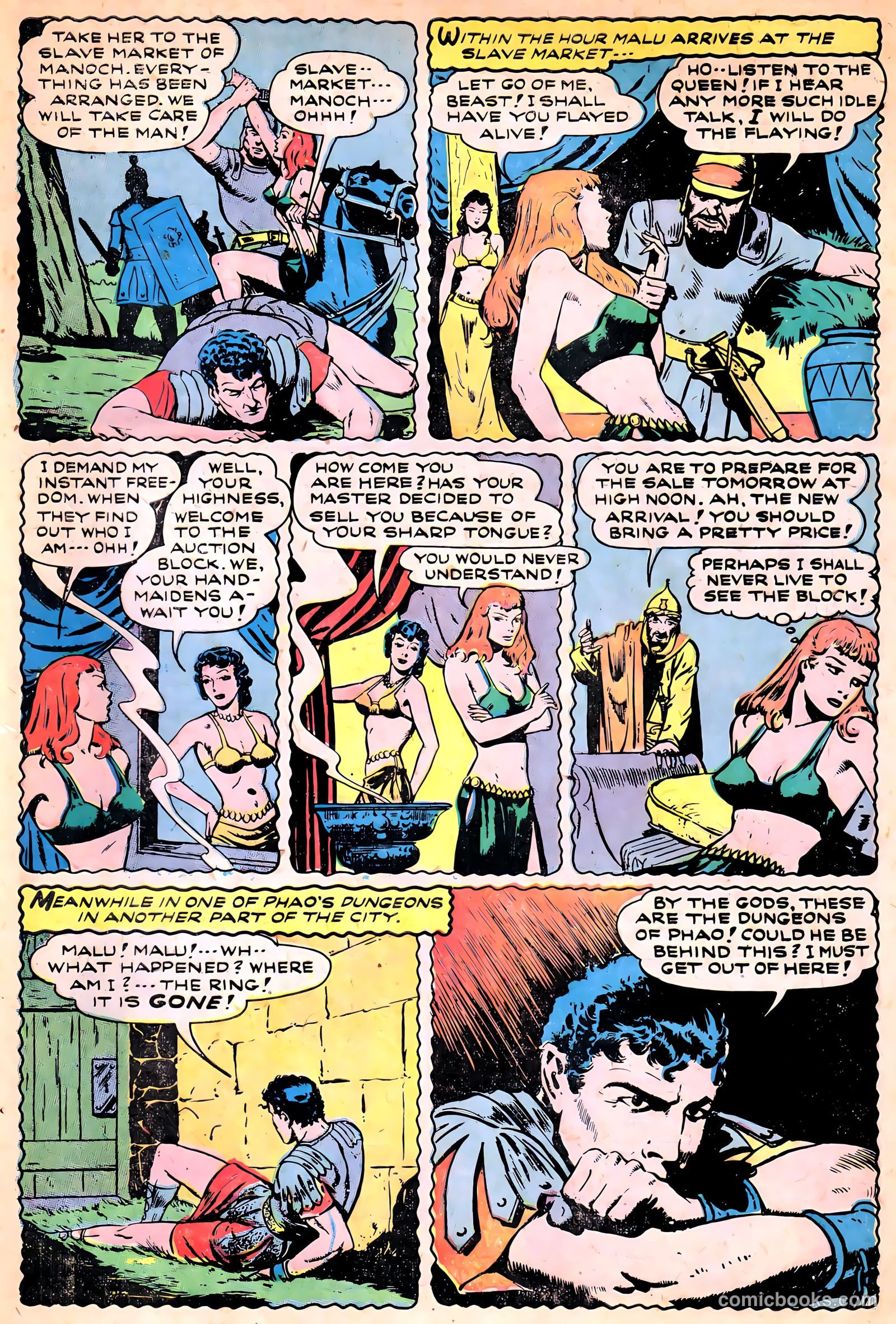 Slave Girl Comics #1 (1949) — page 29 of 36