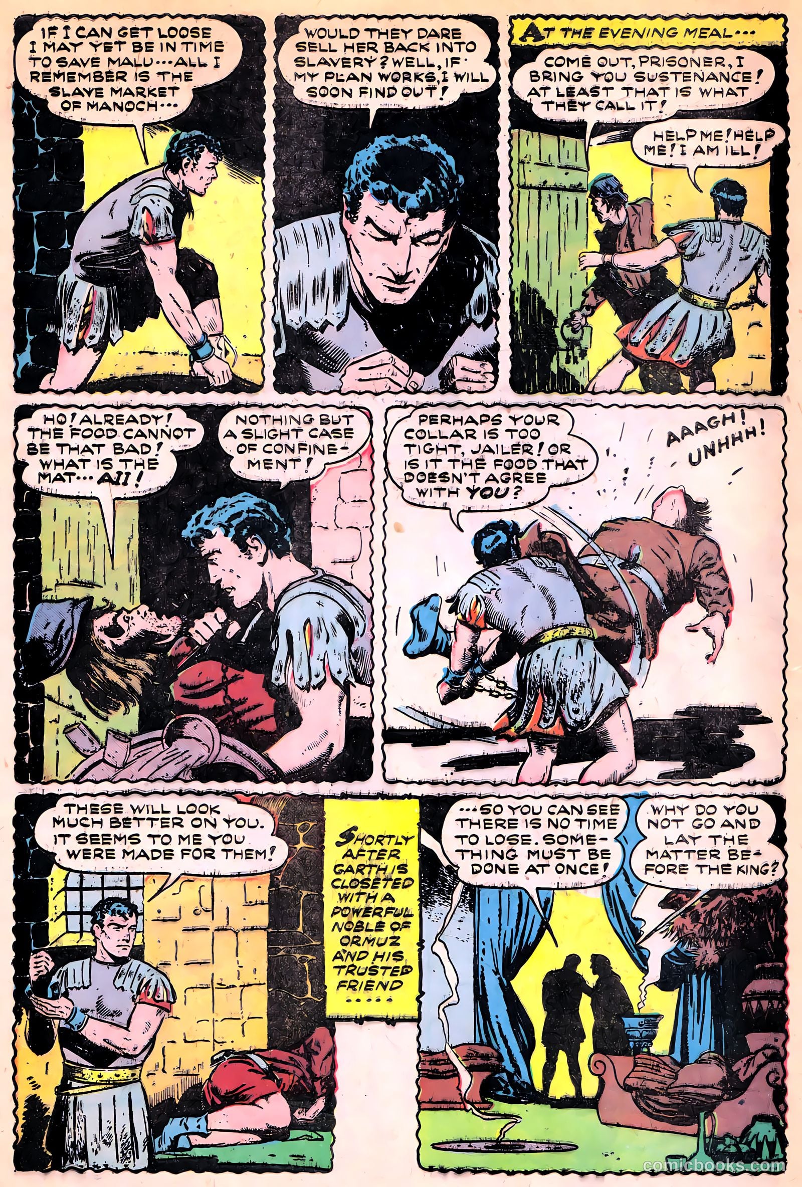 Slave Girl Comics #1 (1949) — page 30 of 36