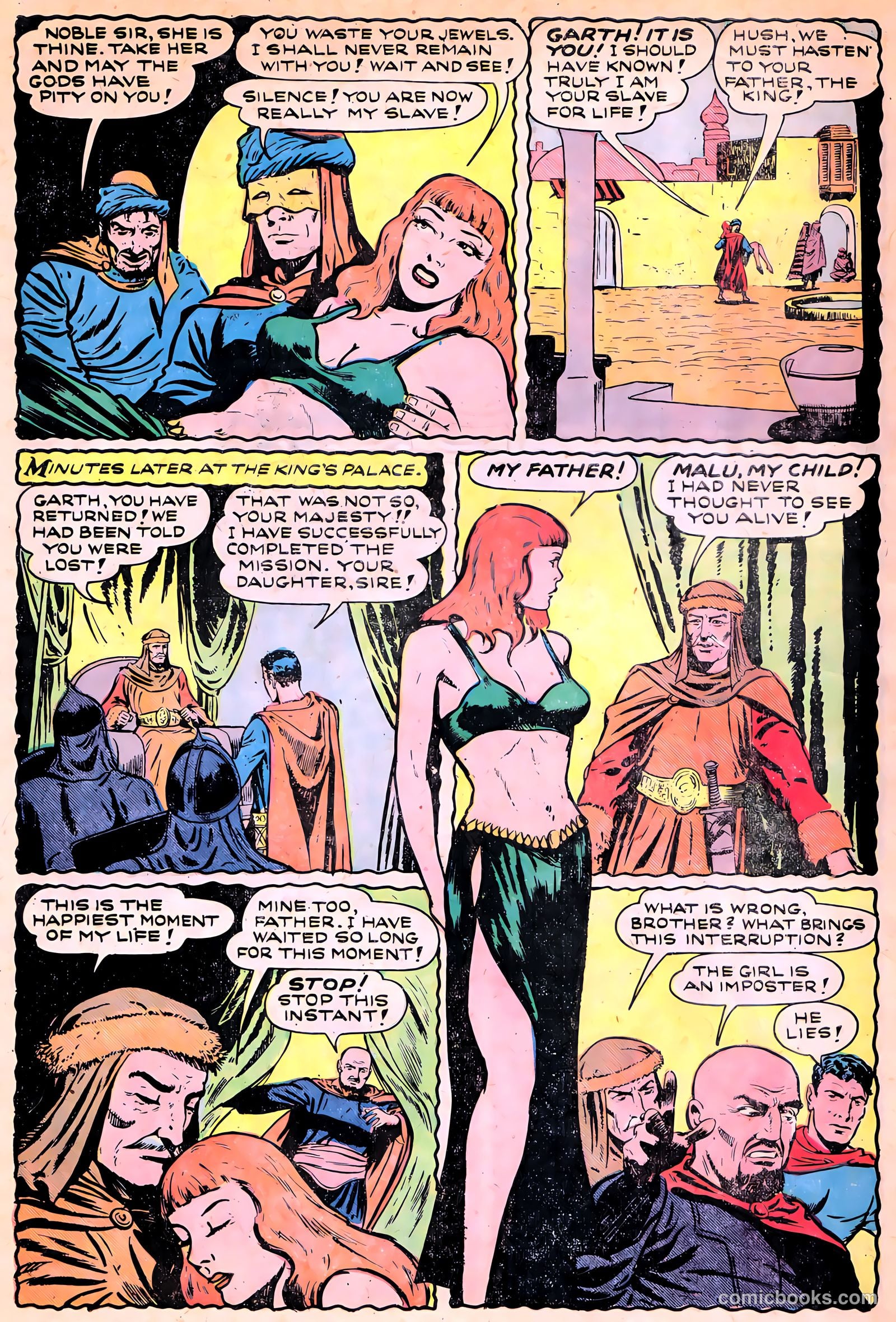 Slave Girl Comics #1 (1949) — page 32 of 36
