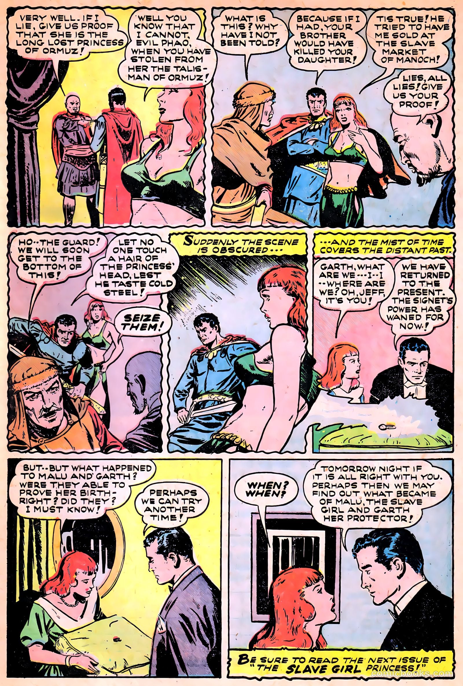 Slave Girl Comics #1 (1949) — page 33 of 36
